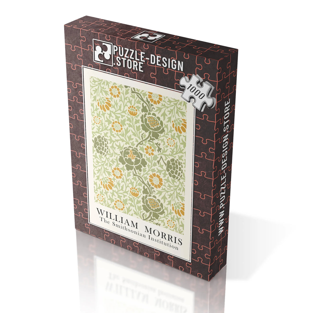 William Morris - Laubwerk in Gold 004 – 1000 Teile – Ansicht 5