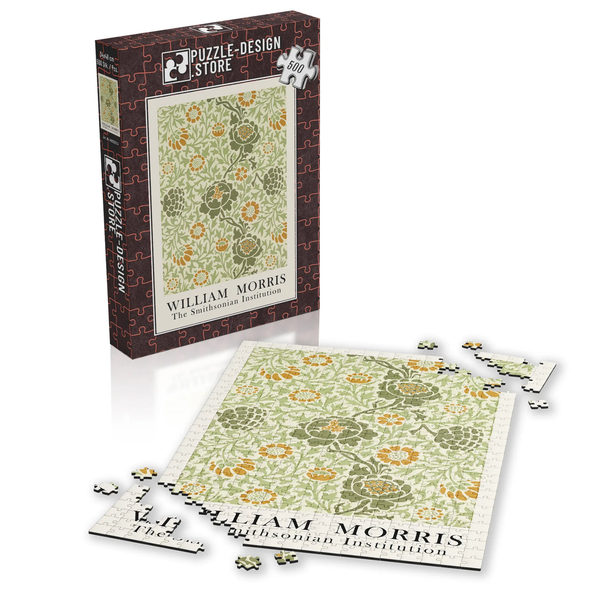 William Morris - Laubwerk in Gold 004 – 500 Teile – Ansicht 4