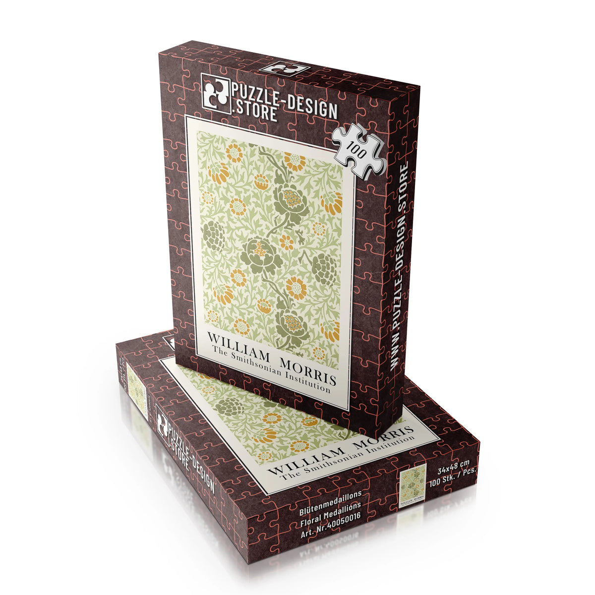 William Morris - Laubwerk in Gold 004 – 100 Teile – Ansicht 4