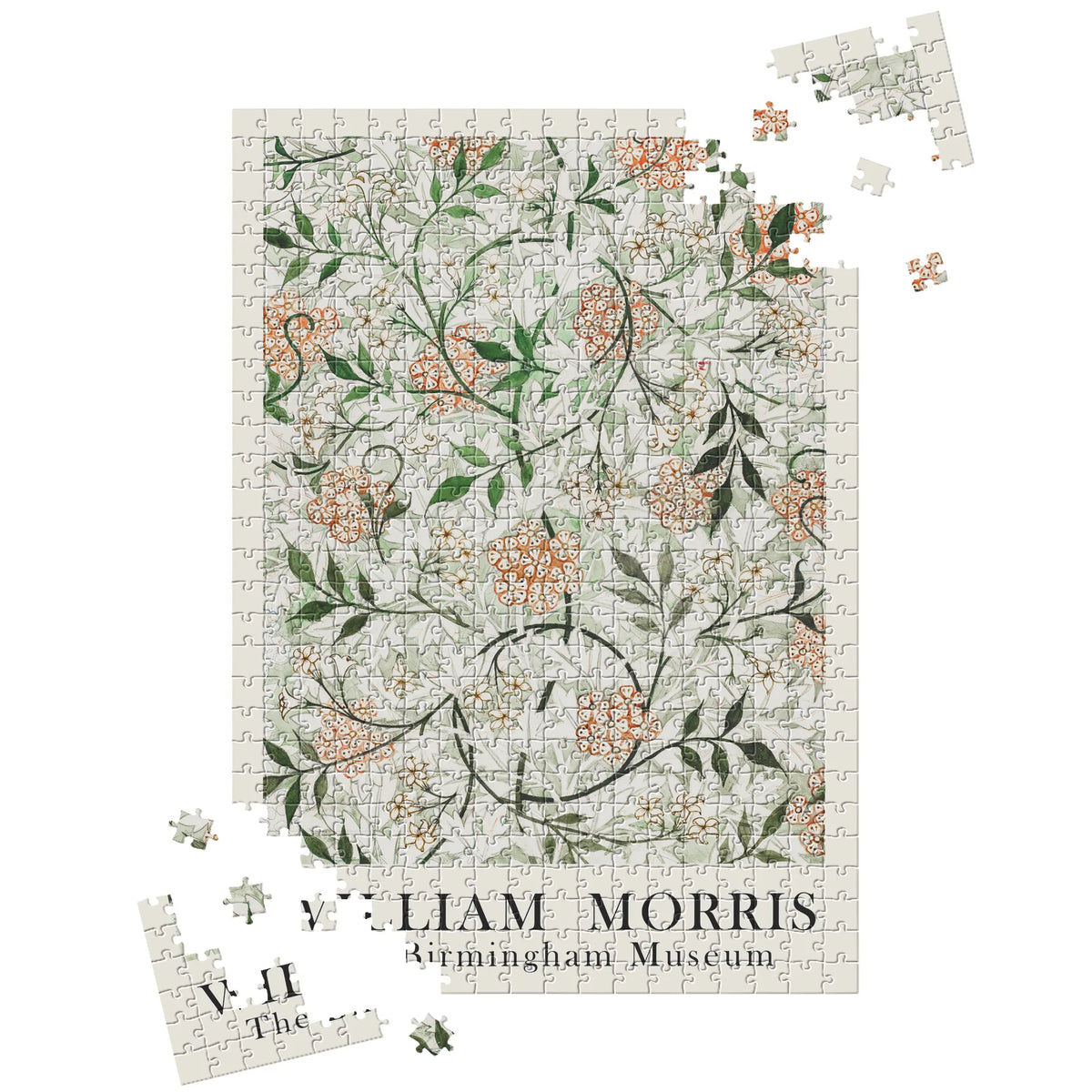 William Morris - Blütenranken in Elfenbein 005 – 500 Teile – Ansicht 3