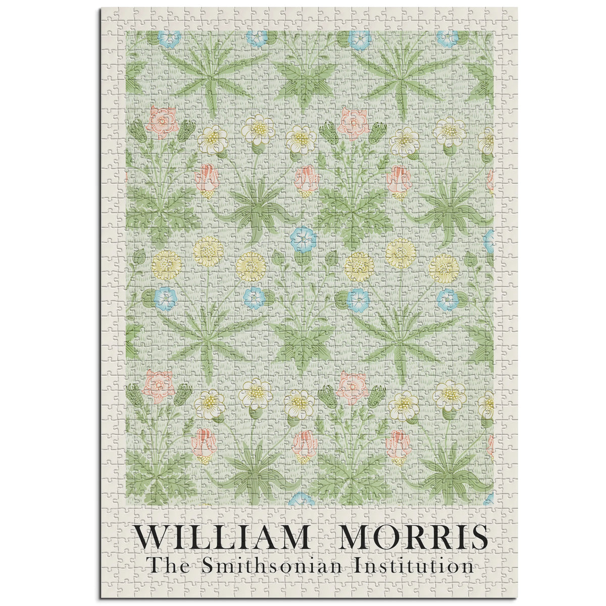 William Morris - Gartenornament in Elfenbein 006 – 1000 Teile – Ansicht 1