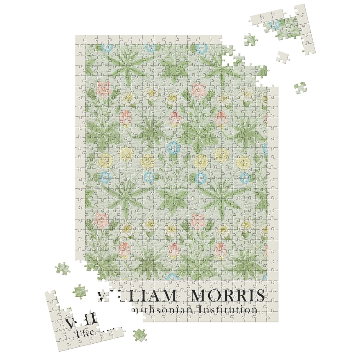 William Morris - Gartenornament in Elfenbein 006 – 500 Teile – Ansicht 3