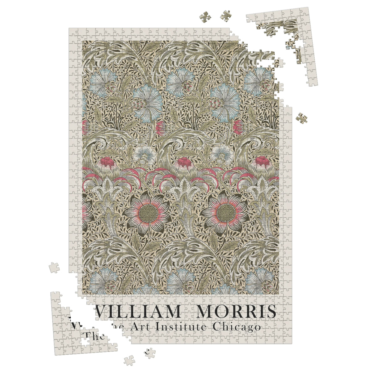 William Morris - Naturarabeske in Gold – 1000 Teile – Ansicht 3