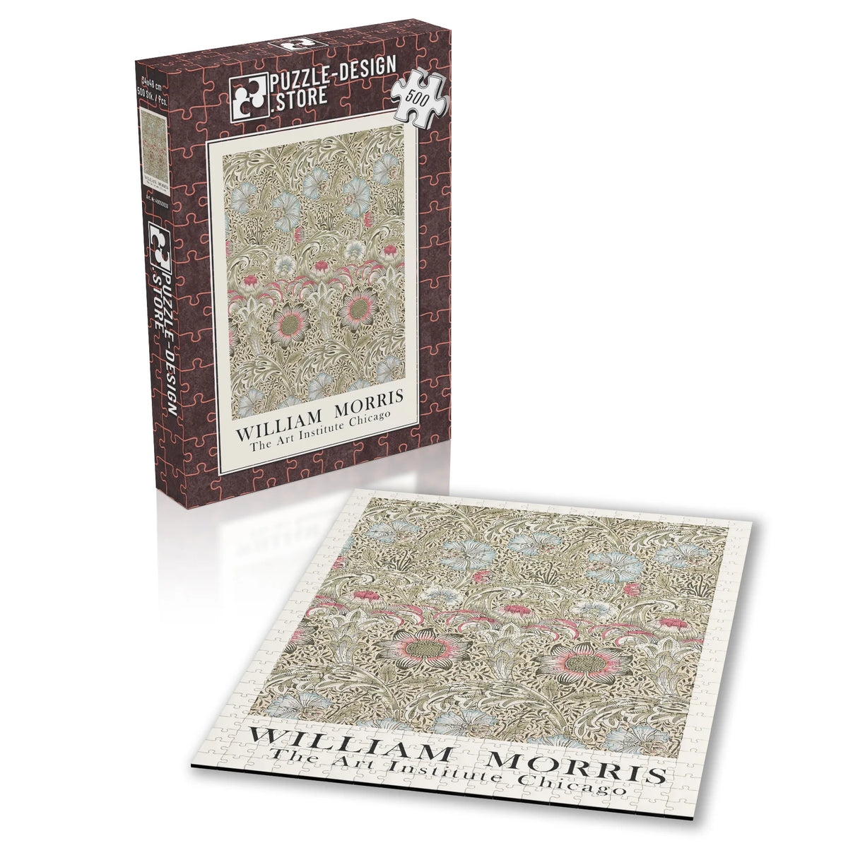 William Morris - Naturarabeske in Gold – 500 Teile – Ansicht 2