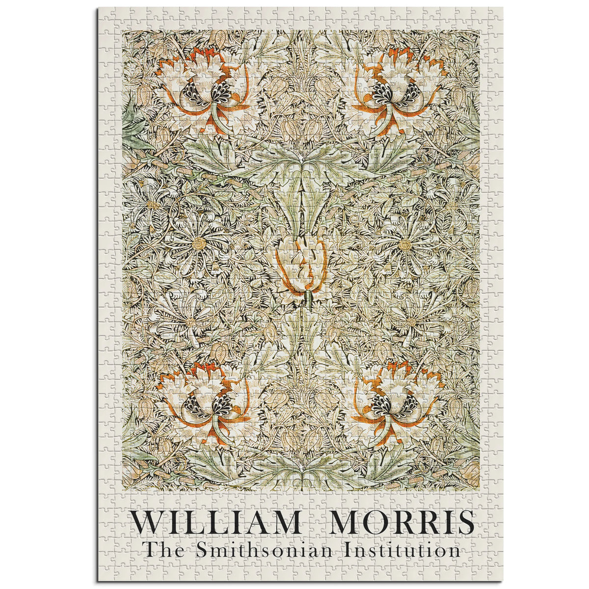 William Morris - Blütengarten in Gold – 1000 Teile – Ansicht 1