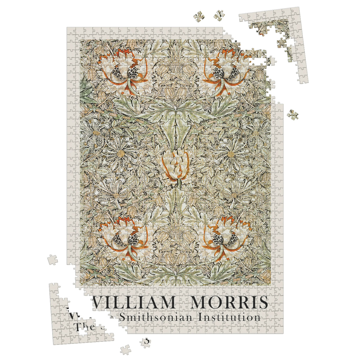 William Morris - Blütengarten in Gold – 1000 Teile – Ansicht 3