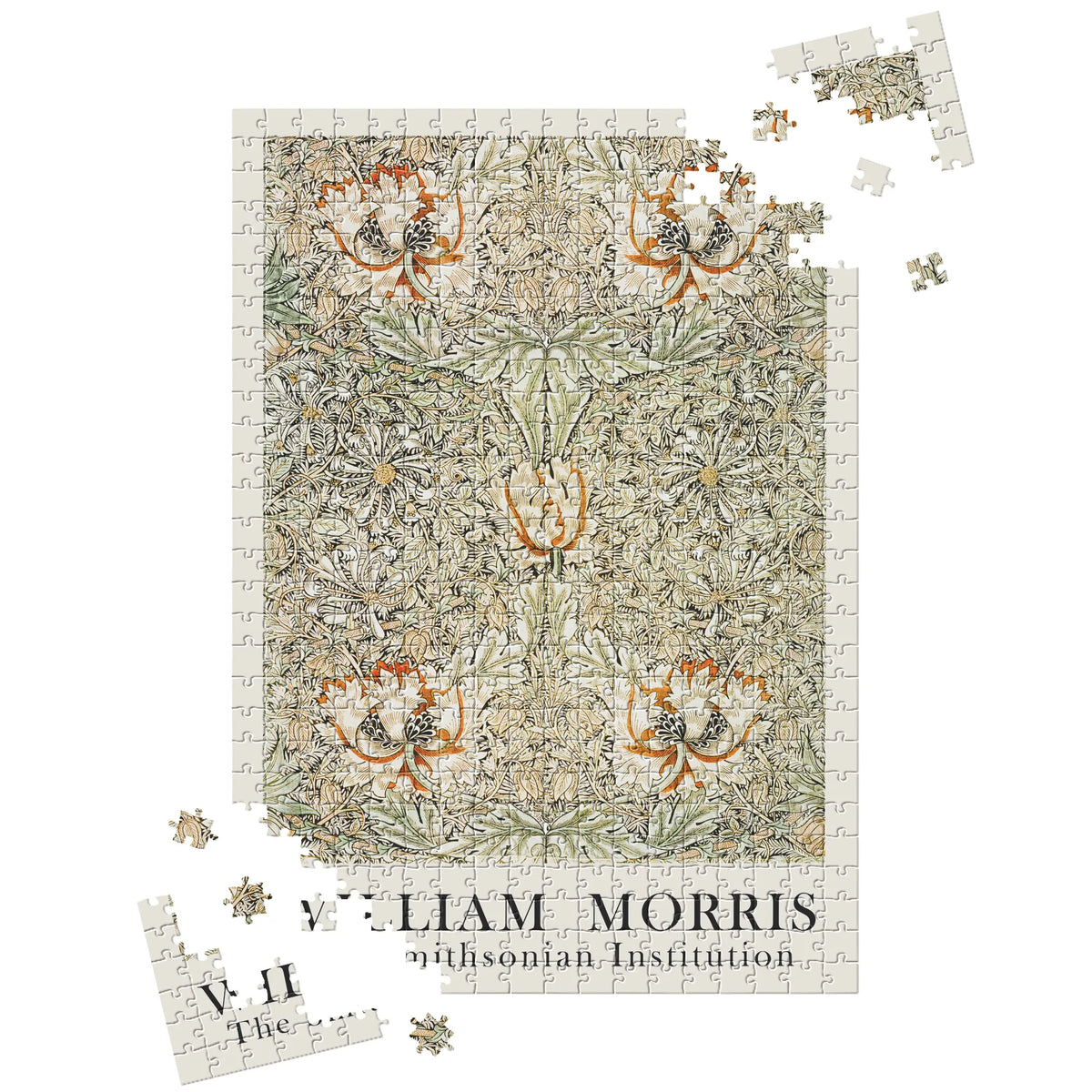 William Morris - Blütengarten in Gold – 500 Teile – Ansicht 3