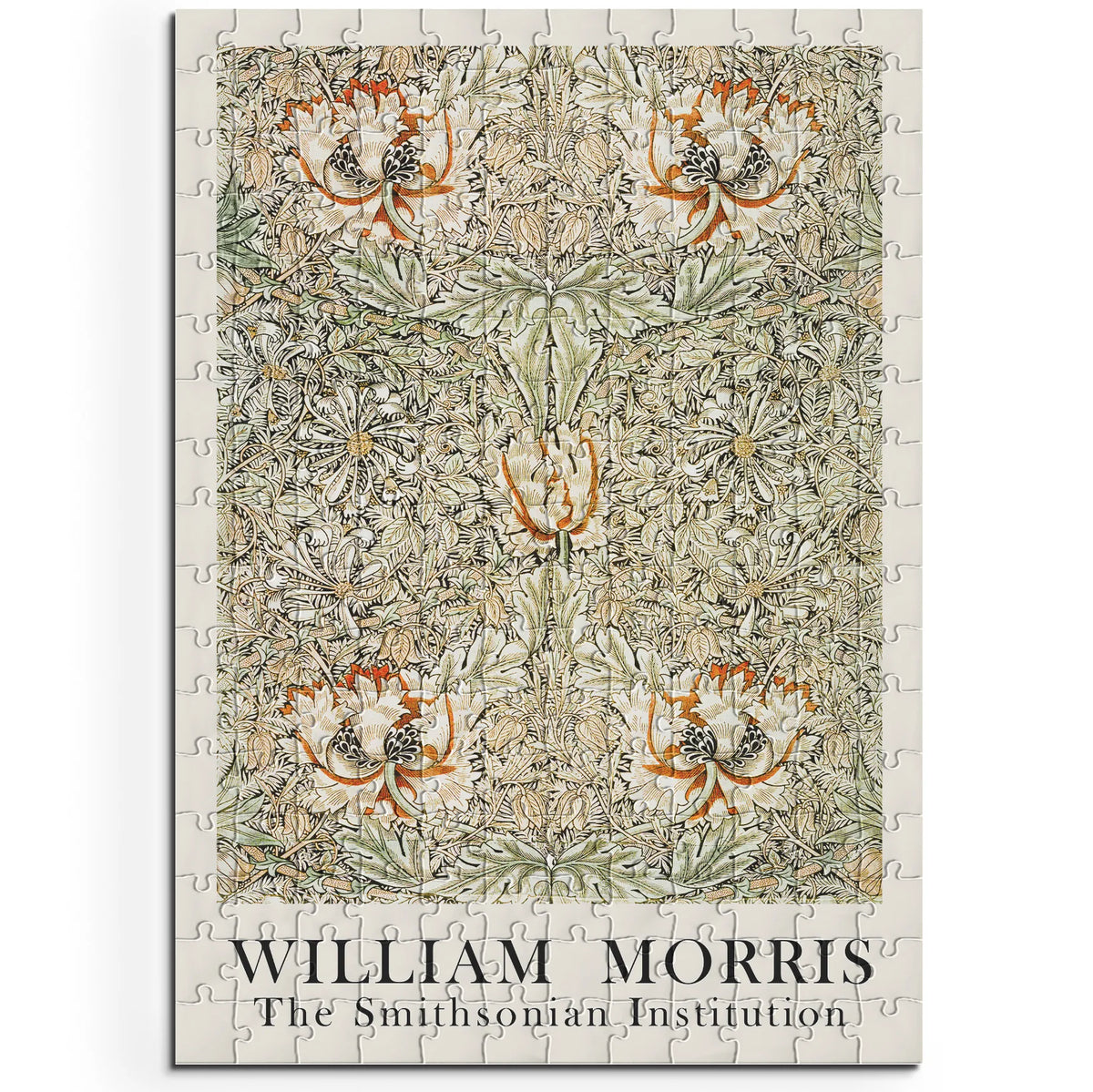 William Morris - Blütengarten in Gold – 200 Teile – Ansicht 1