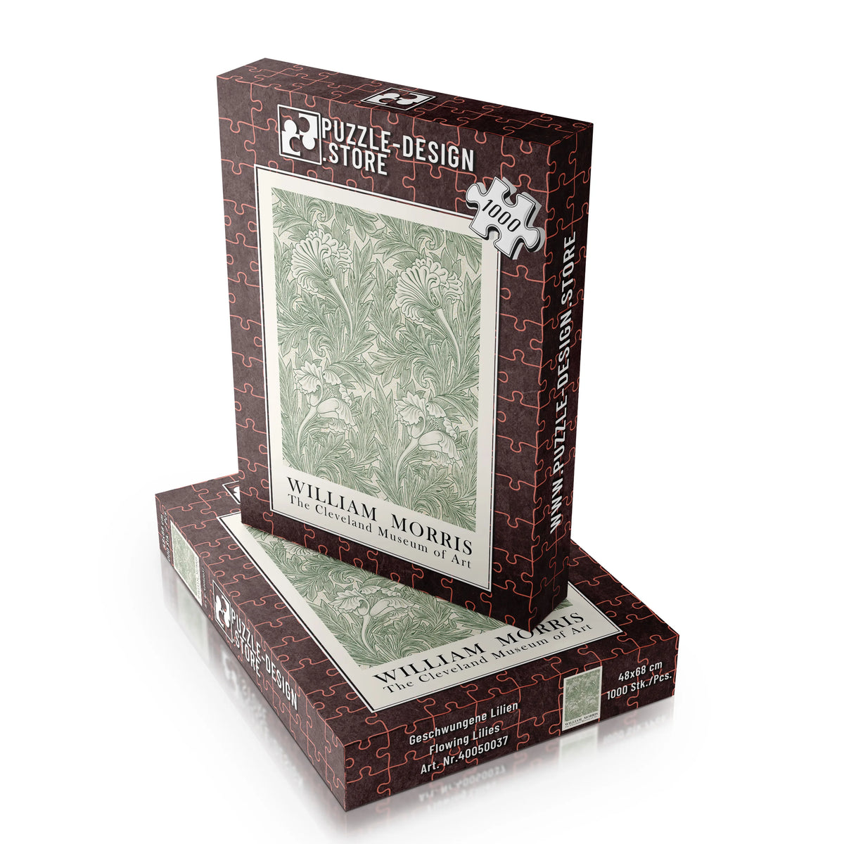 William Morris - Rankenornament in Elfenbein – 1000 Teile – Ansicht 6