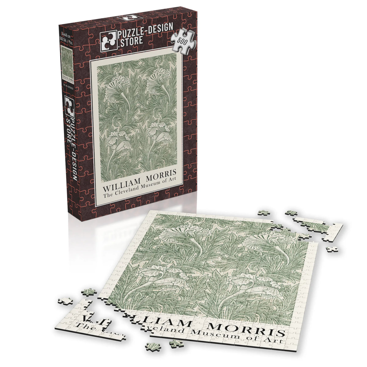 William Morris - Rankenornament in Elfenbein – 500 Teile – Ansicht 4