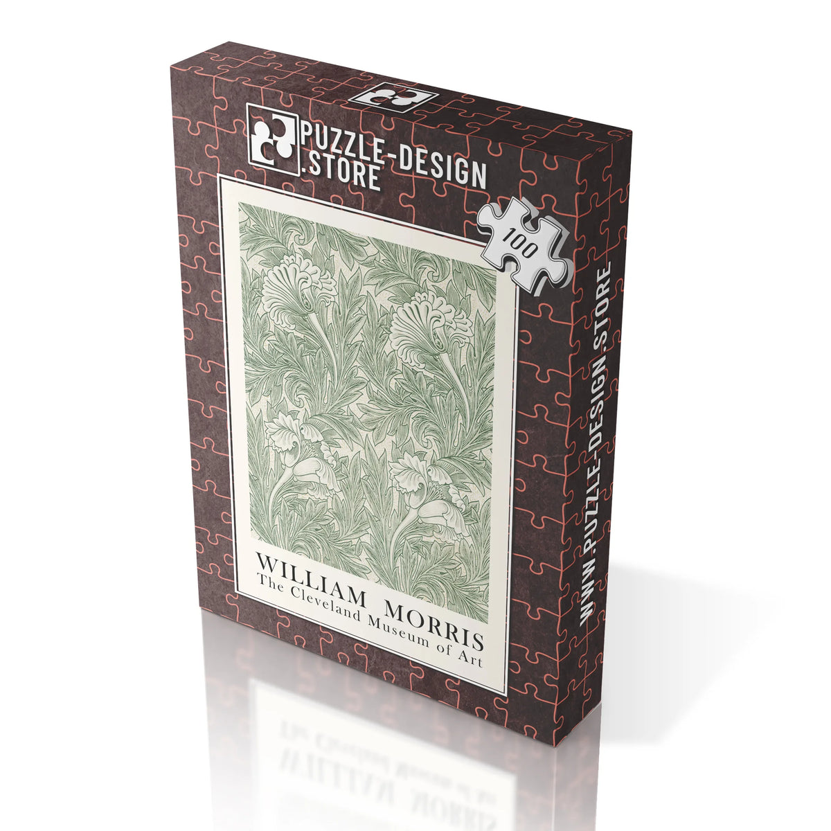 William Morris - Rankenornament in Elfenbein – 100 Teile – Ansicht 3