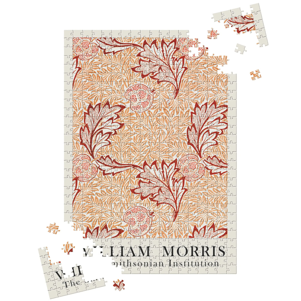 William Morris - Laubwerk in Orange – 500 Teile – Ansicht 3