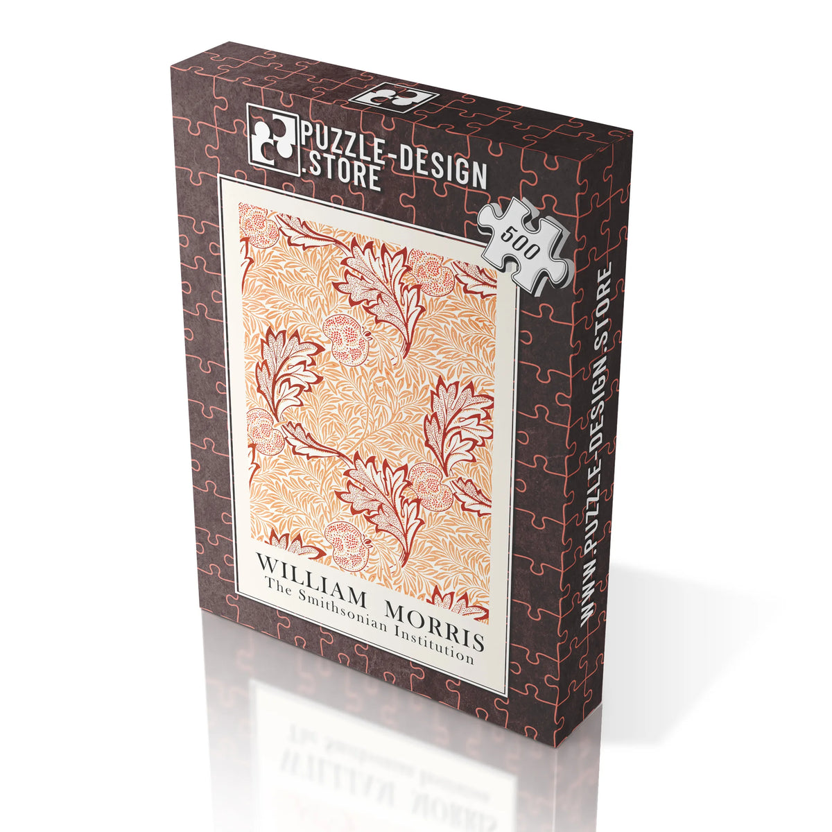 William Morris - Laubwerk in Orange – 500 Teile – Ansicht 5
