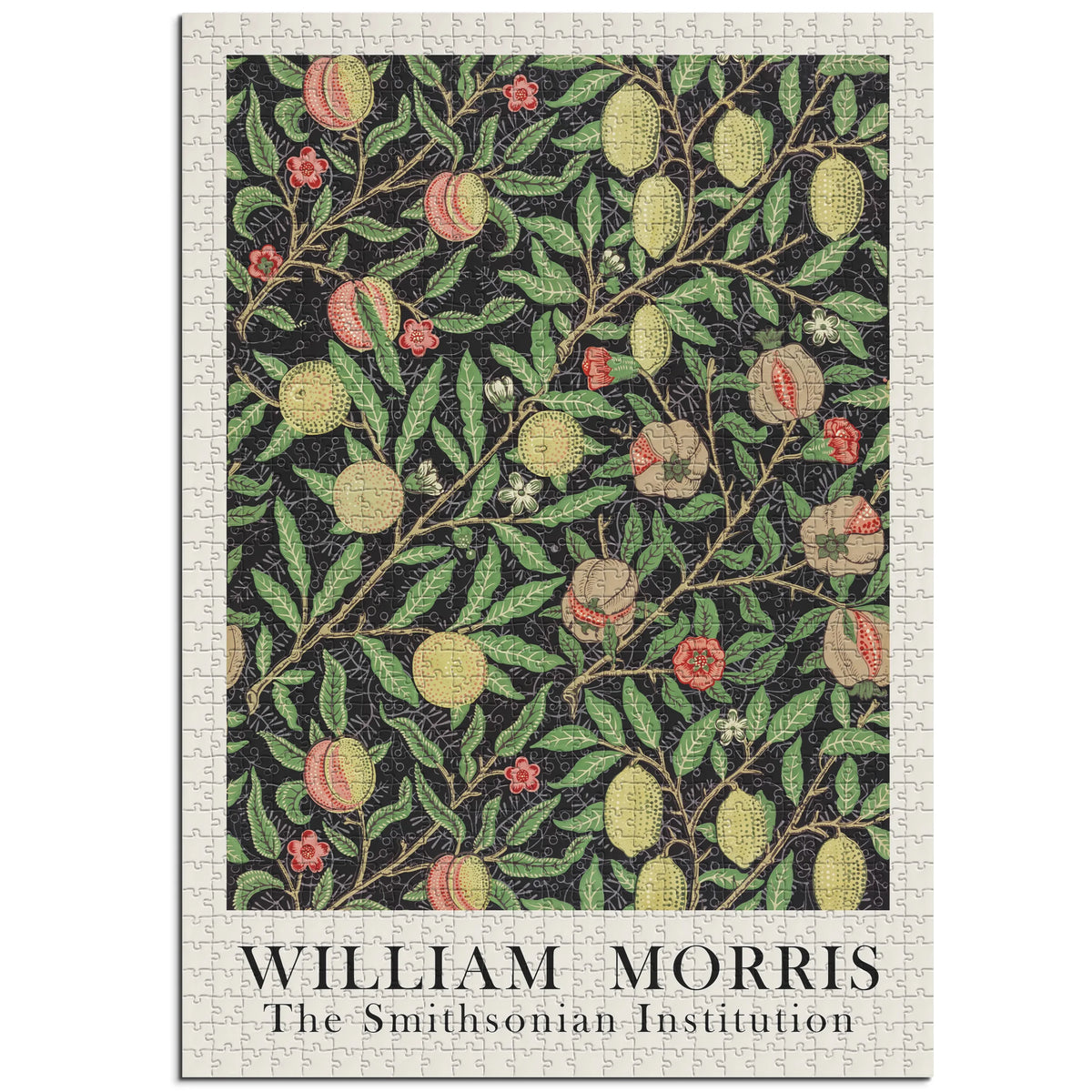 William Morris - Floralgewebe in Gold – 1000 Teile – Ansicht 1