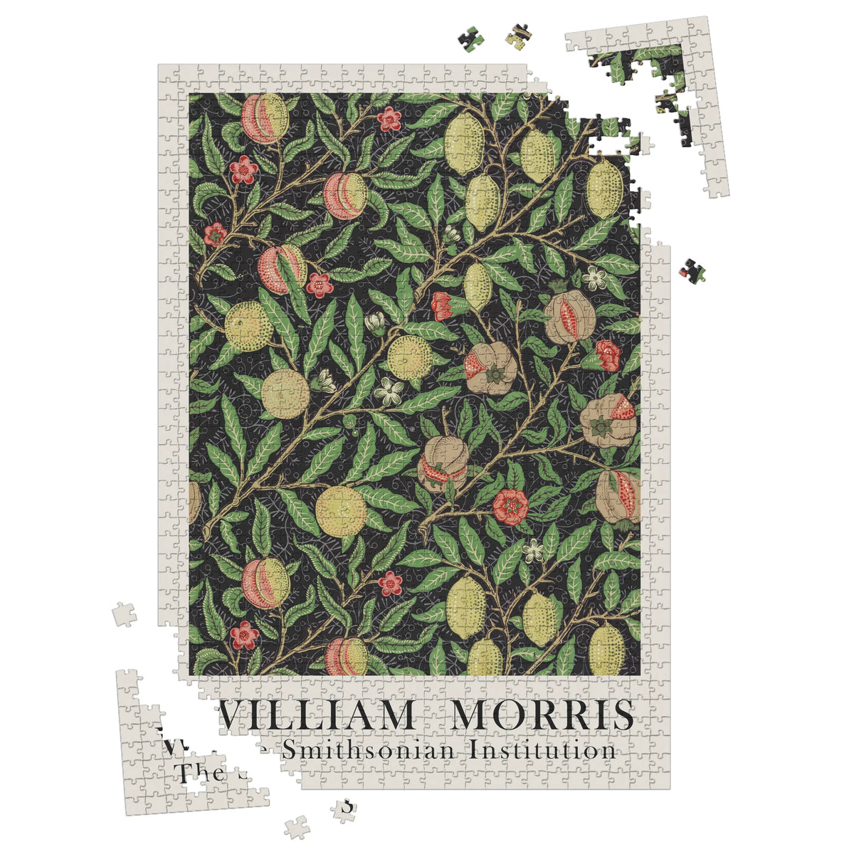 William Morris - Floralgewebe in Gold – 1000 Teile – Ansicht 3