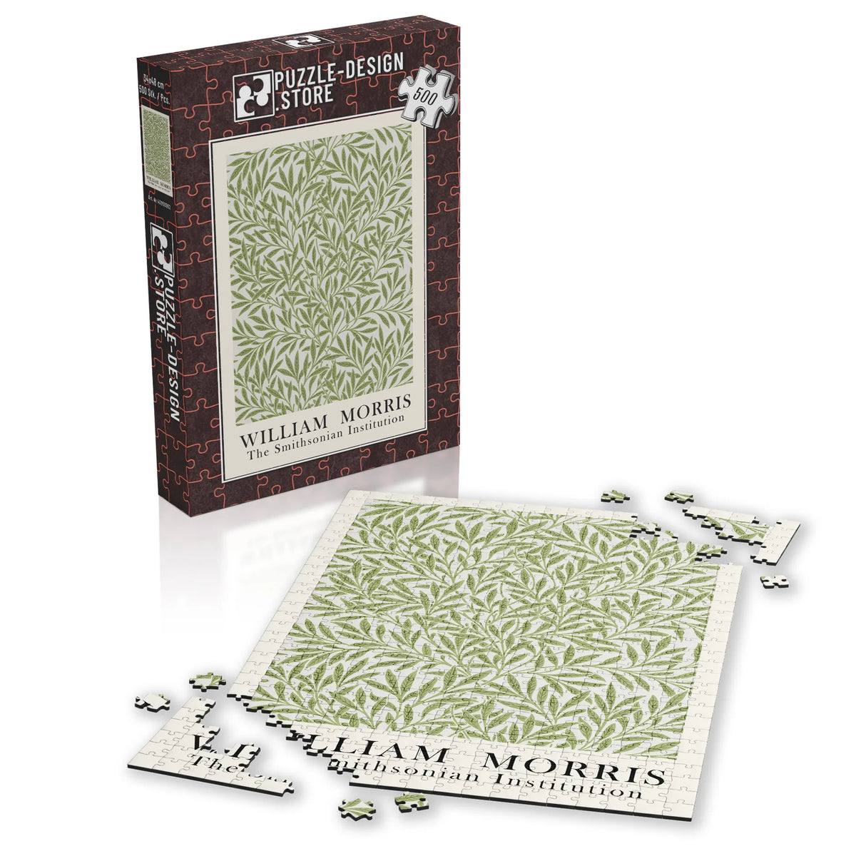 William Morris - Naturarabeske in Gold – 500 Teile – Ansicht 4