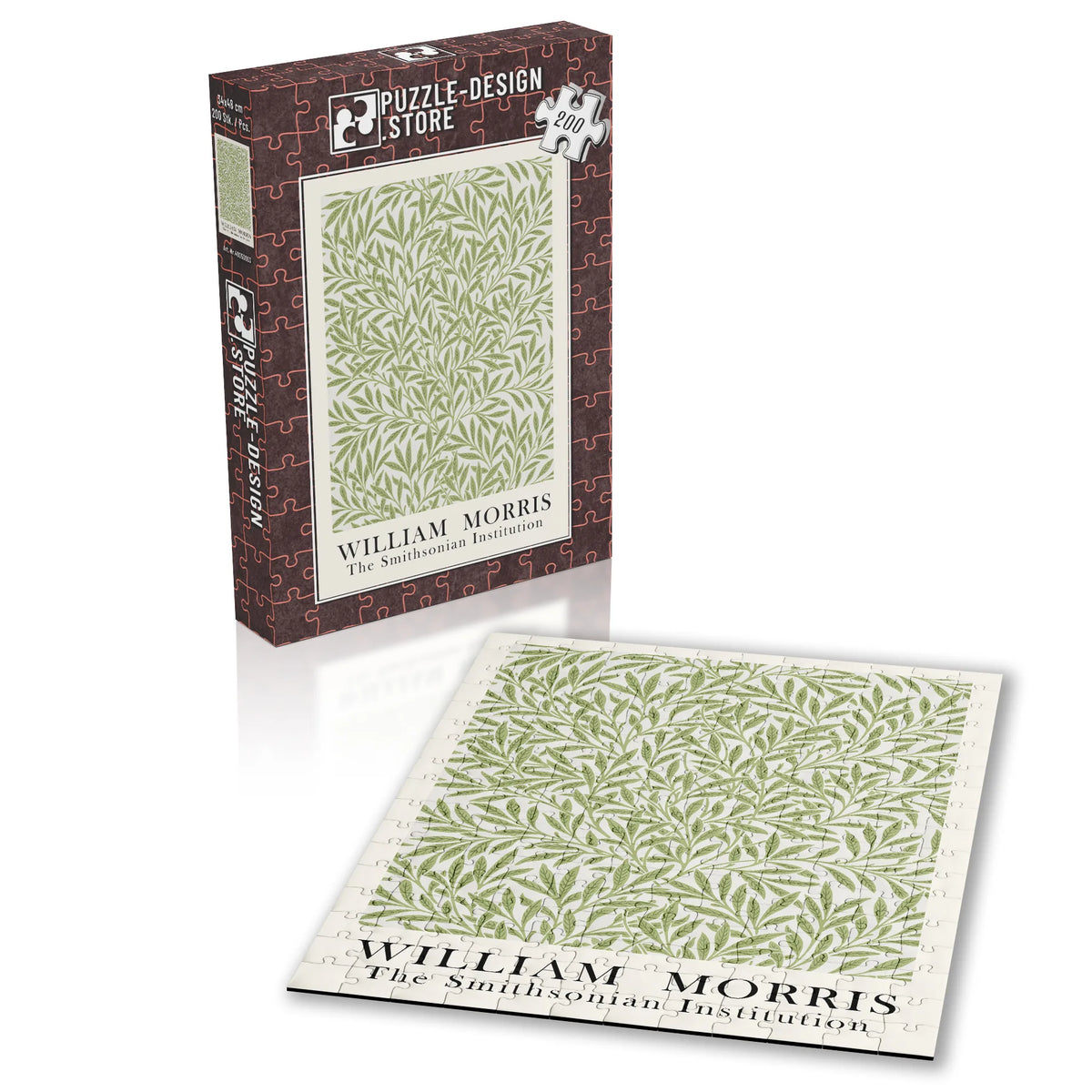 William Morris - Naturarabeske in Gold – 200 Teile – Ansicht 2
