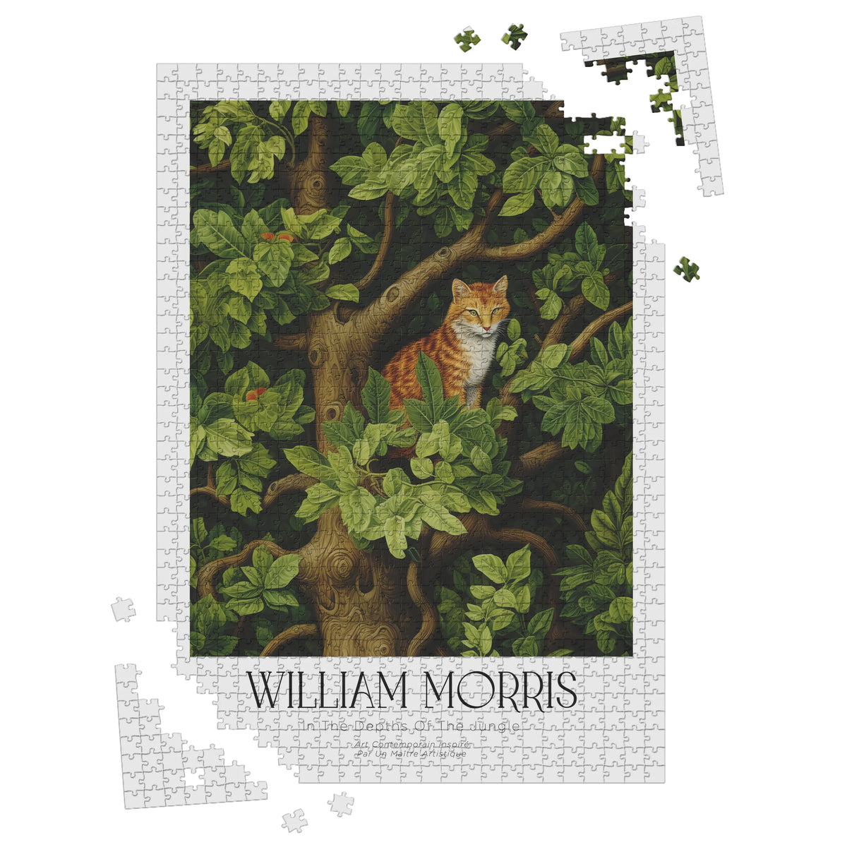 William Morris - Rankenornament in Gold – 1000 Teile – Ansicht 3