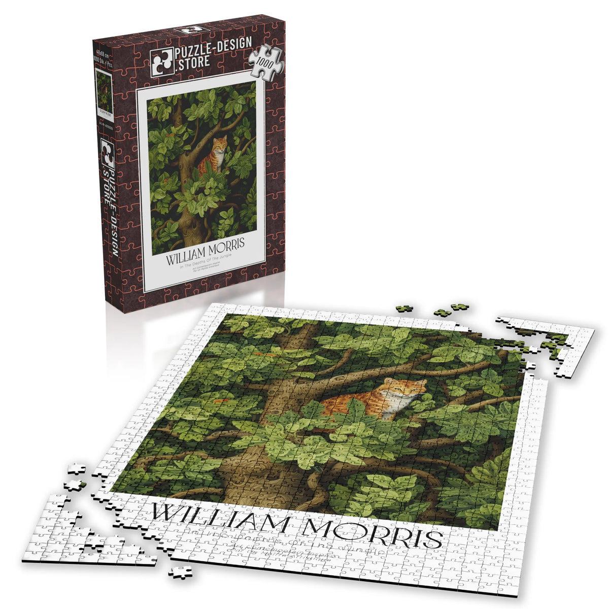William Morris - Rankenornament in Gold – 1000 Teile – Ansicht 4