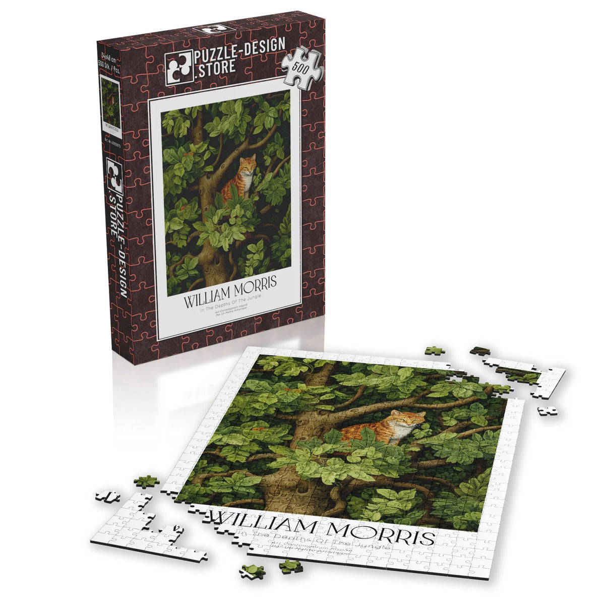 William Morris - Rankenornament in Gold – 500 Teile – Ansicht 4