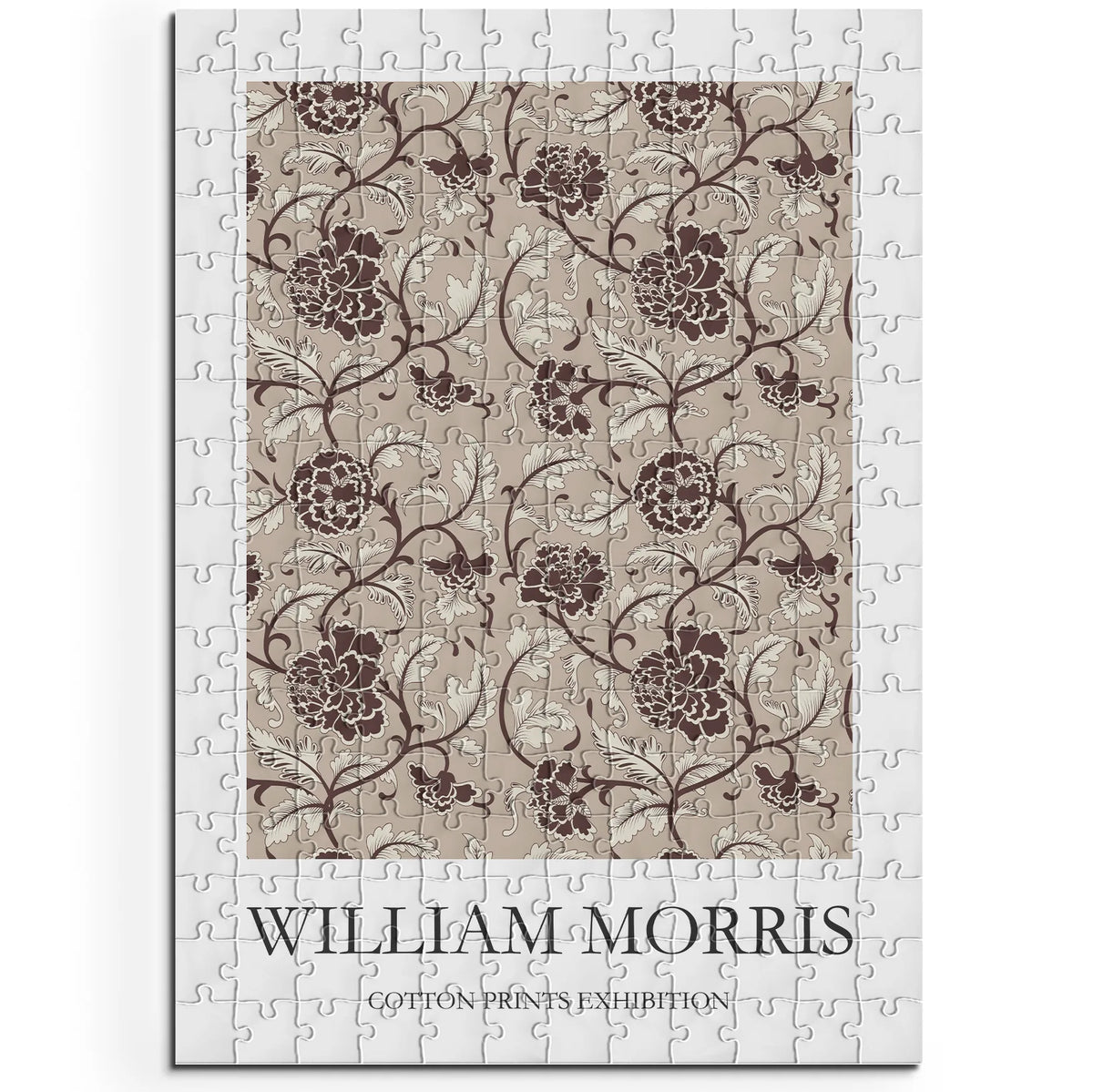 William Morris - Zartes Ornament in Taupe – 200 Teile – Ansicht 1