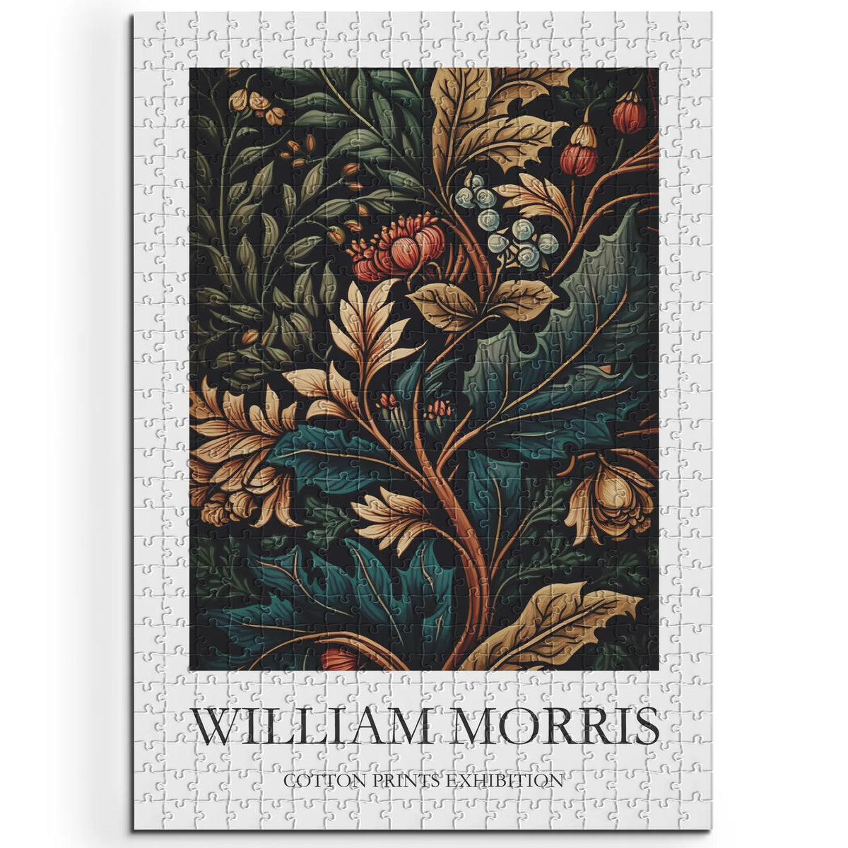 William Morris - Herbstliche Blätter und Blüten – 500 Teile – Ansicht 1