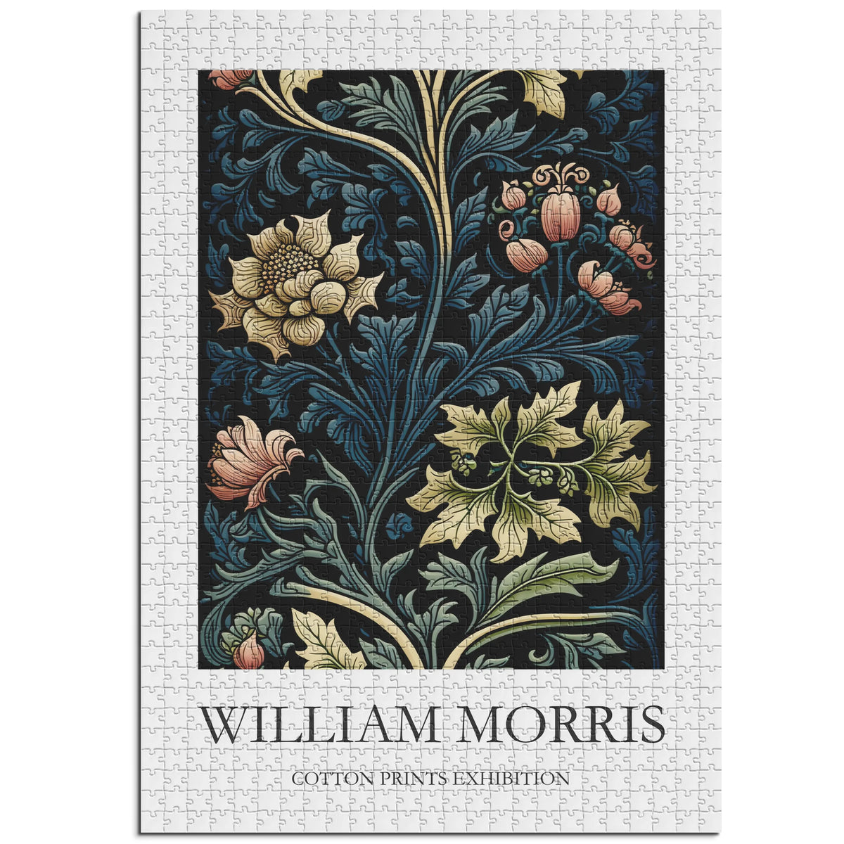 William Morris - Blütenzweige im Nachtgarten – 1000 Teile – Ansicht 1