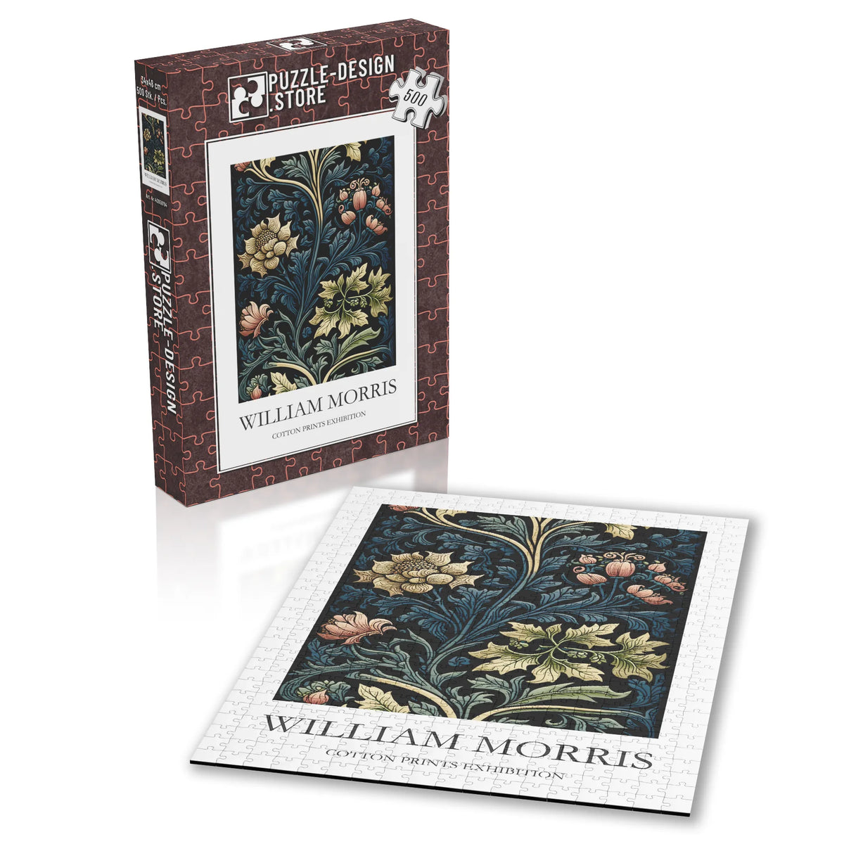 William Morris - Blütenzweige im Nachtgarten – 500 Teile – Ansicht 2