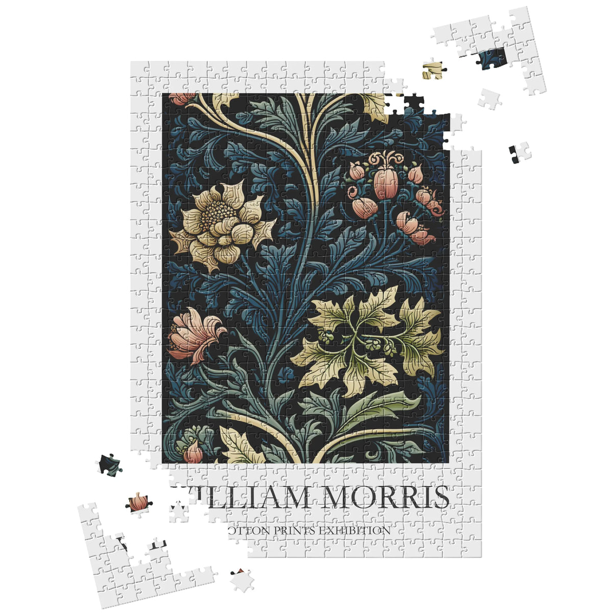 William Morris - Blütenzweige im Nachtgarten – 500 Teile – Ansicht 3