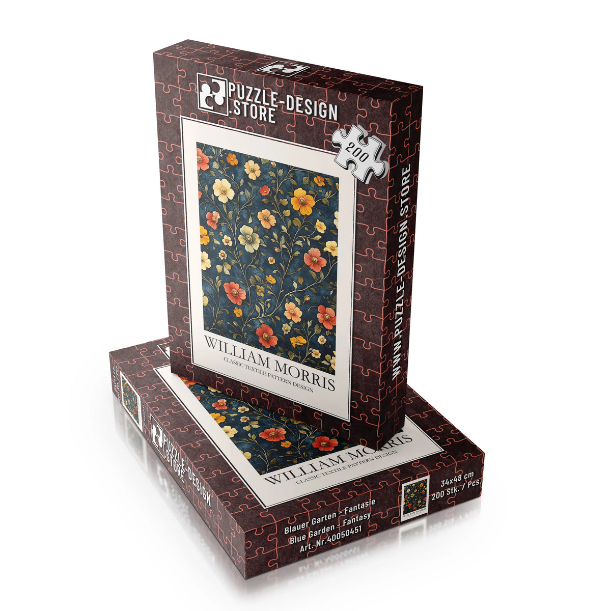 Blauer Garten - Fantasie – 200 Teile Ansicht 4