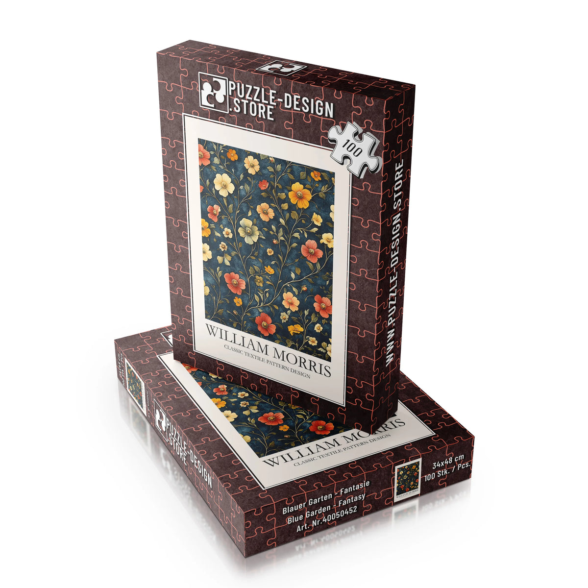 Blauer Garten - Fantasie – 100 Teile Ansicht 4