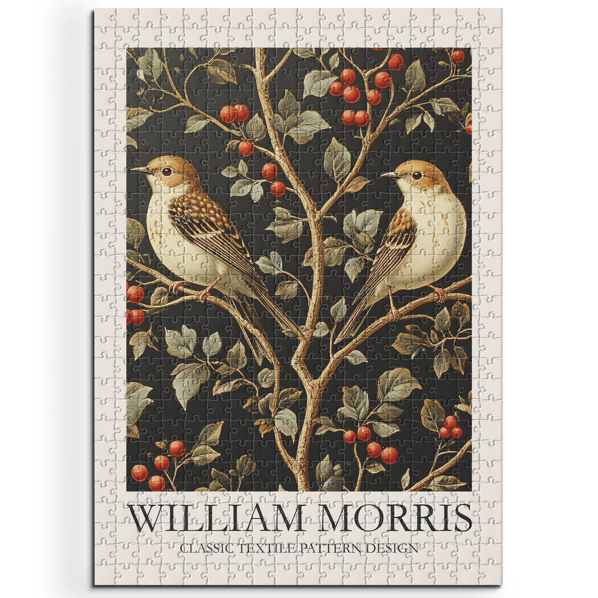 Vogelpaare und Beeren – 500 Teile
