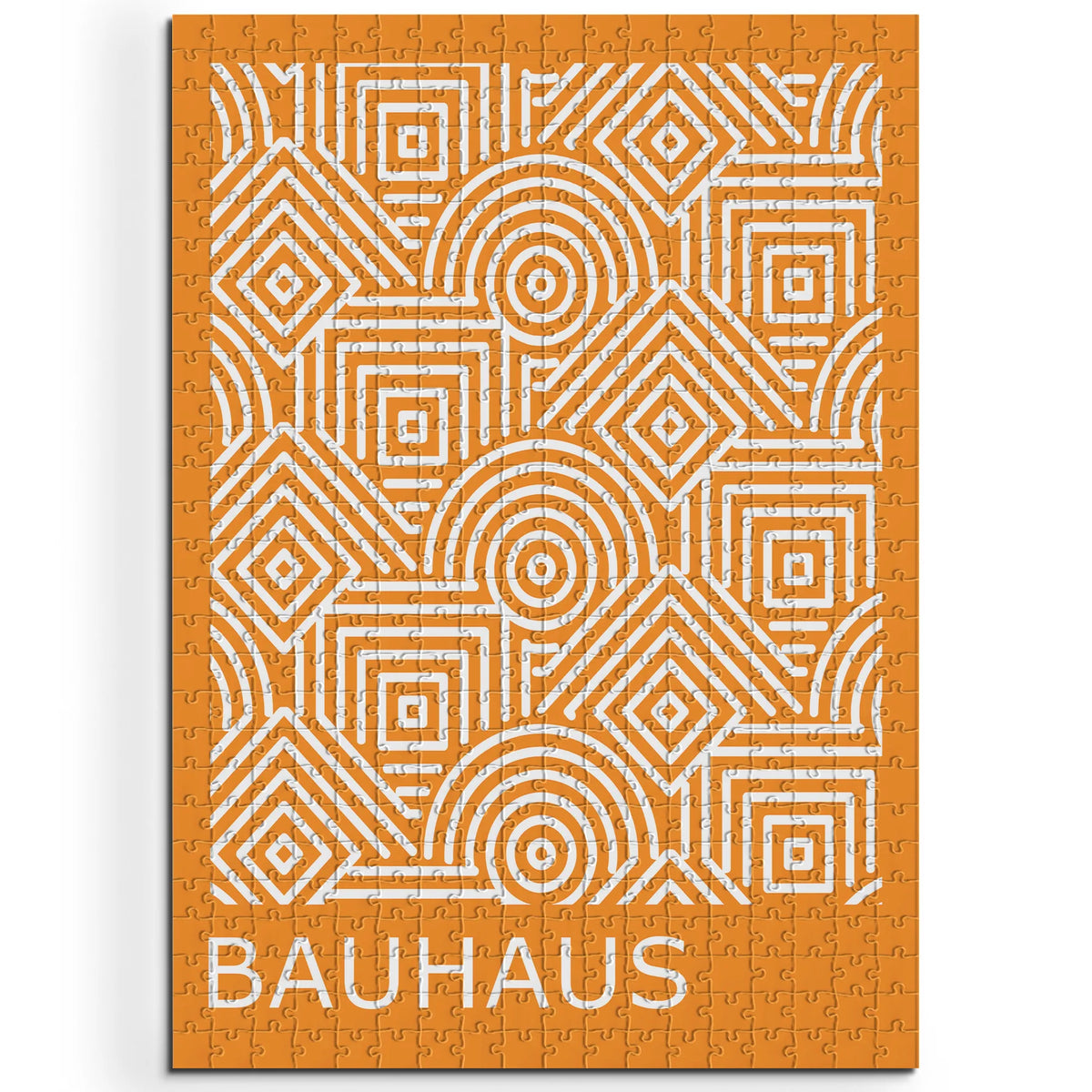 Orange Geometrie – Bauhaus – 500 Teile, Ansicht 1