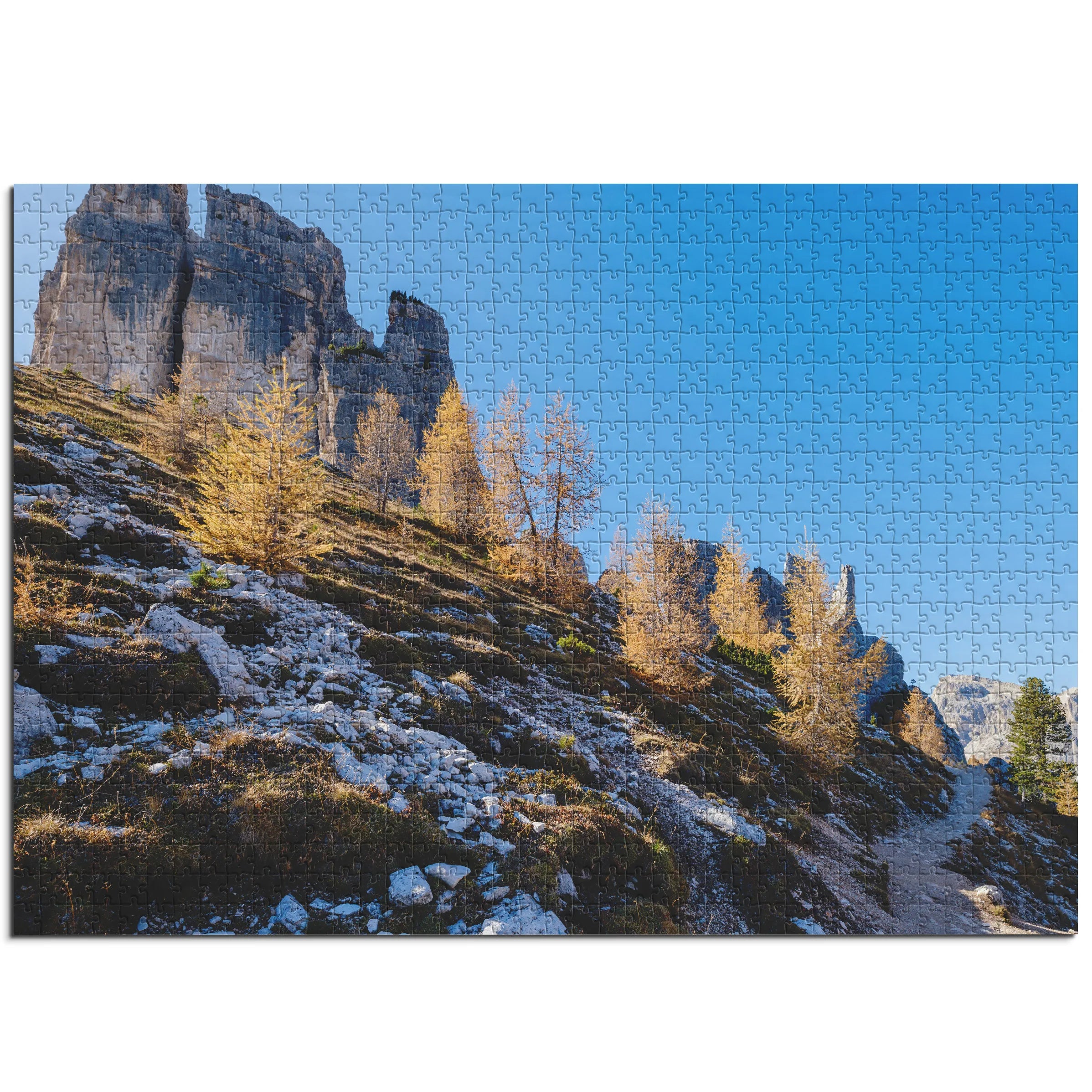 Herbstlicher Bergpfad