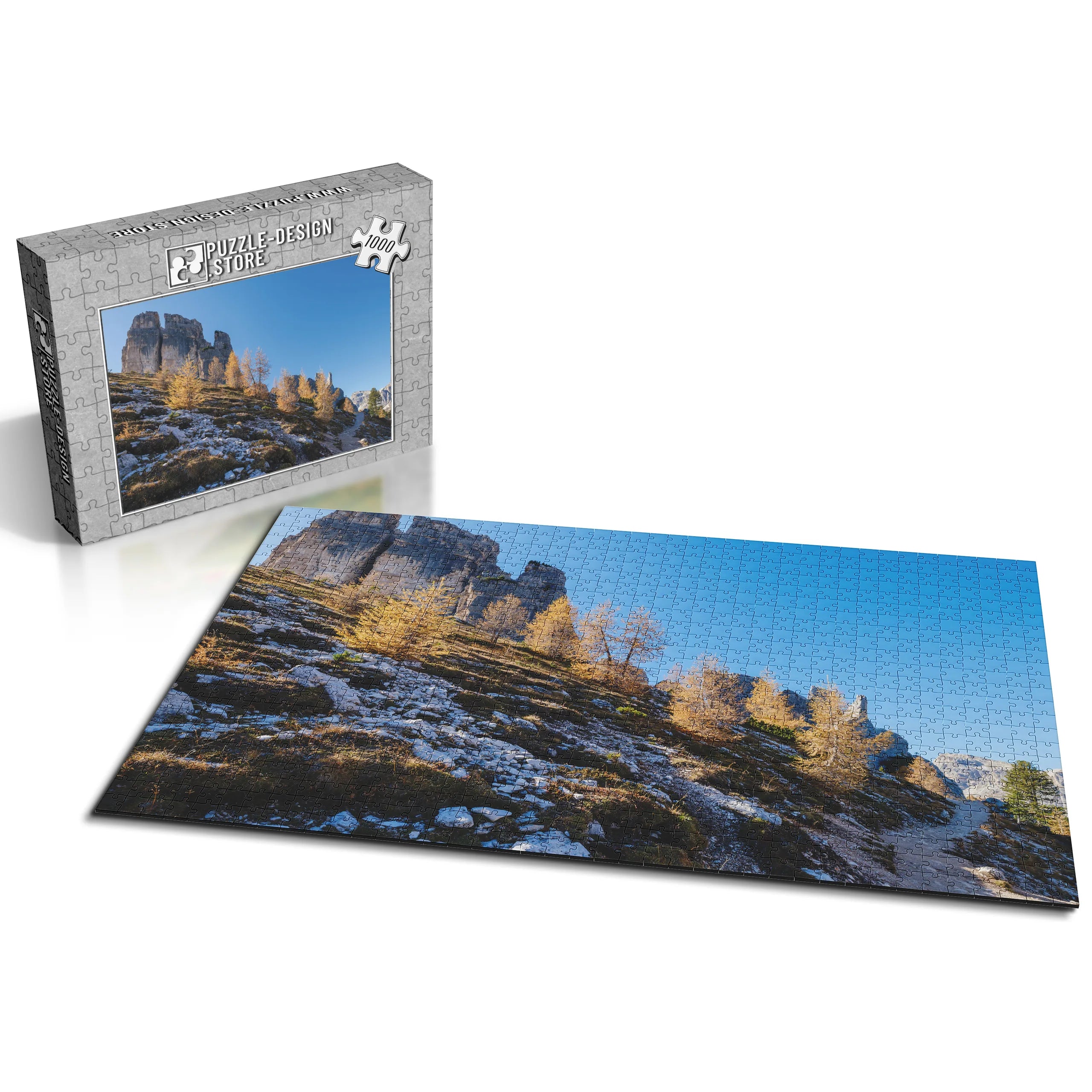 Herbstlicher Bergpfad