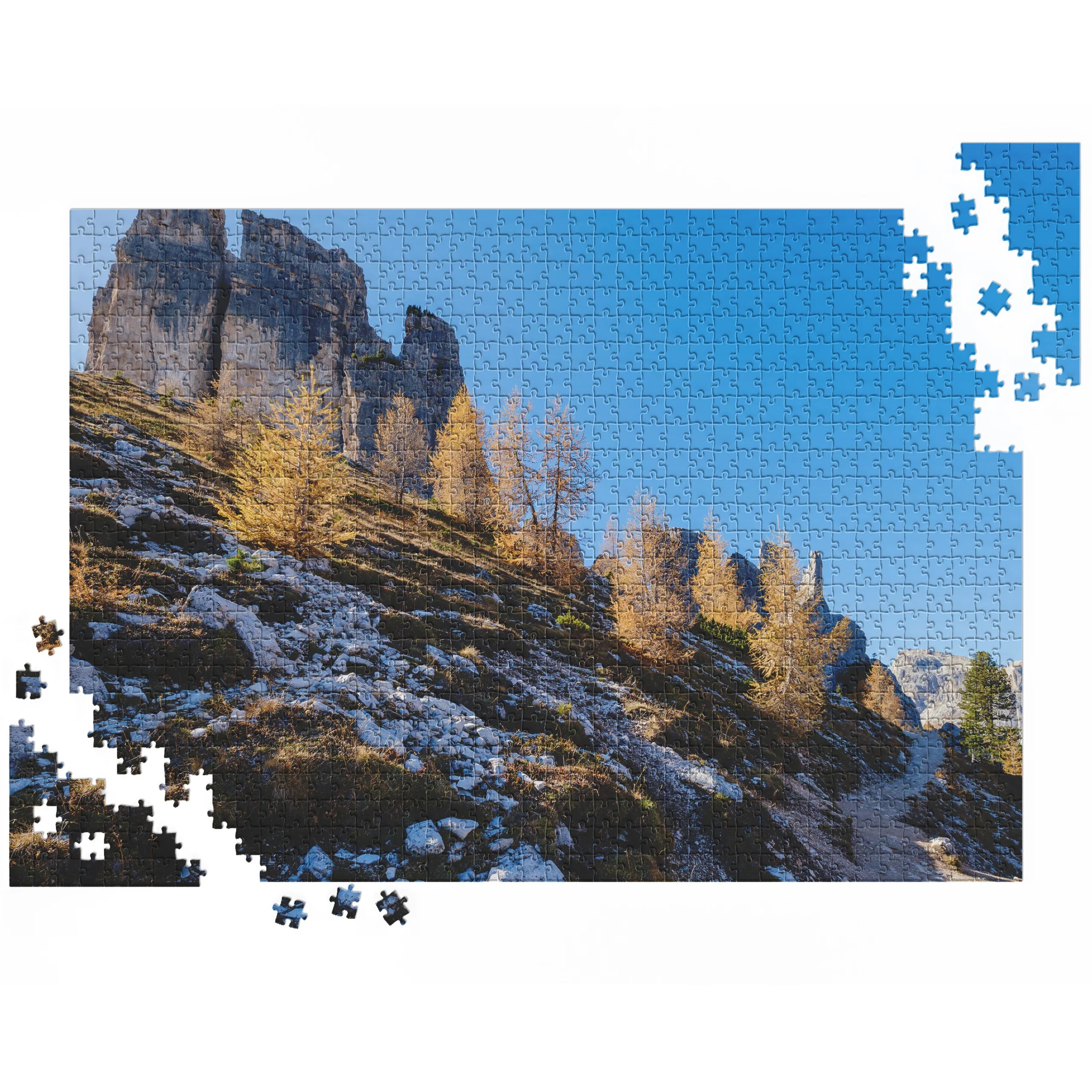 Herbstlicher Bergpfad