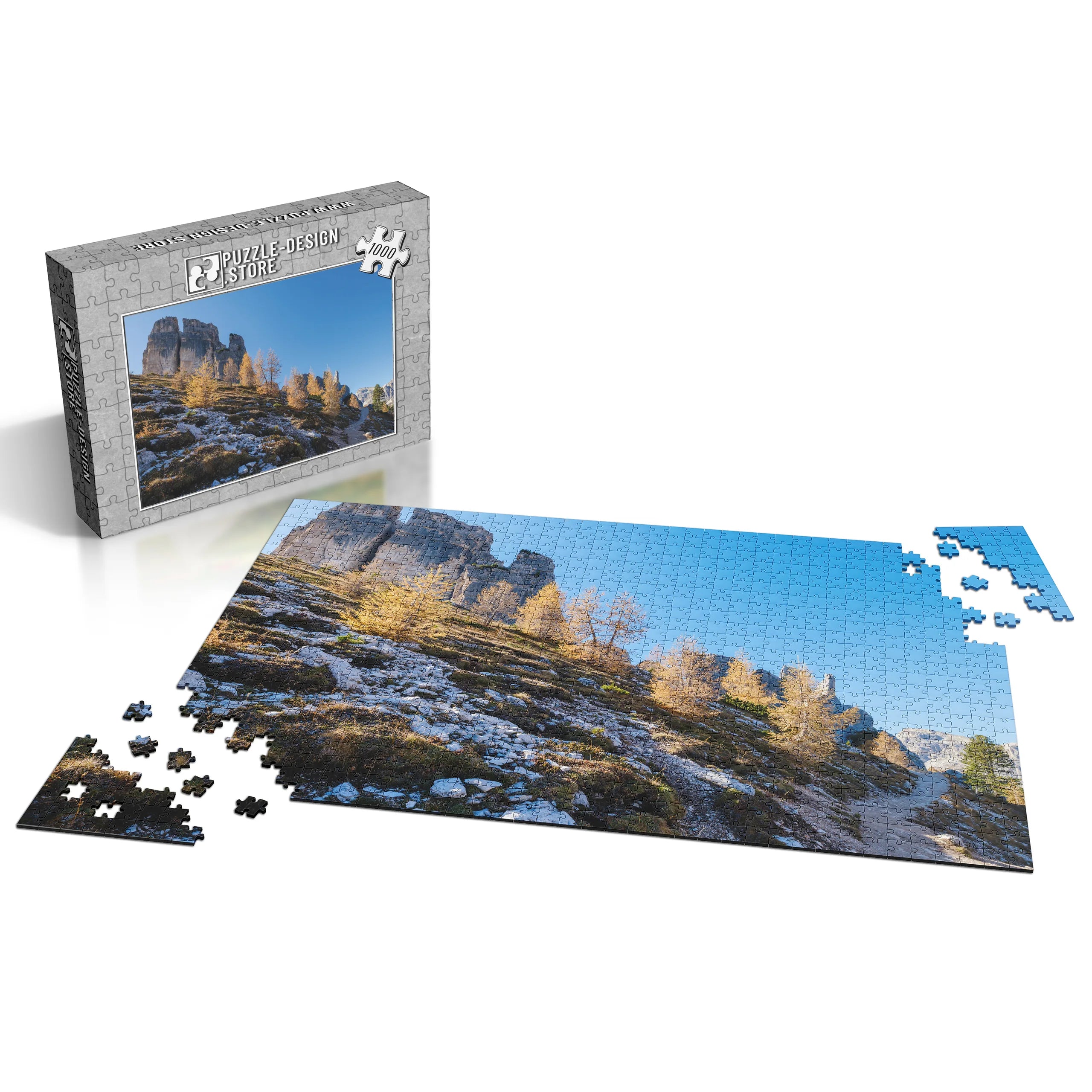 Herbstlicher Bergpfad