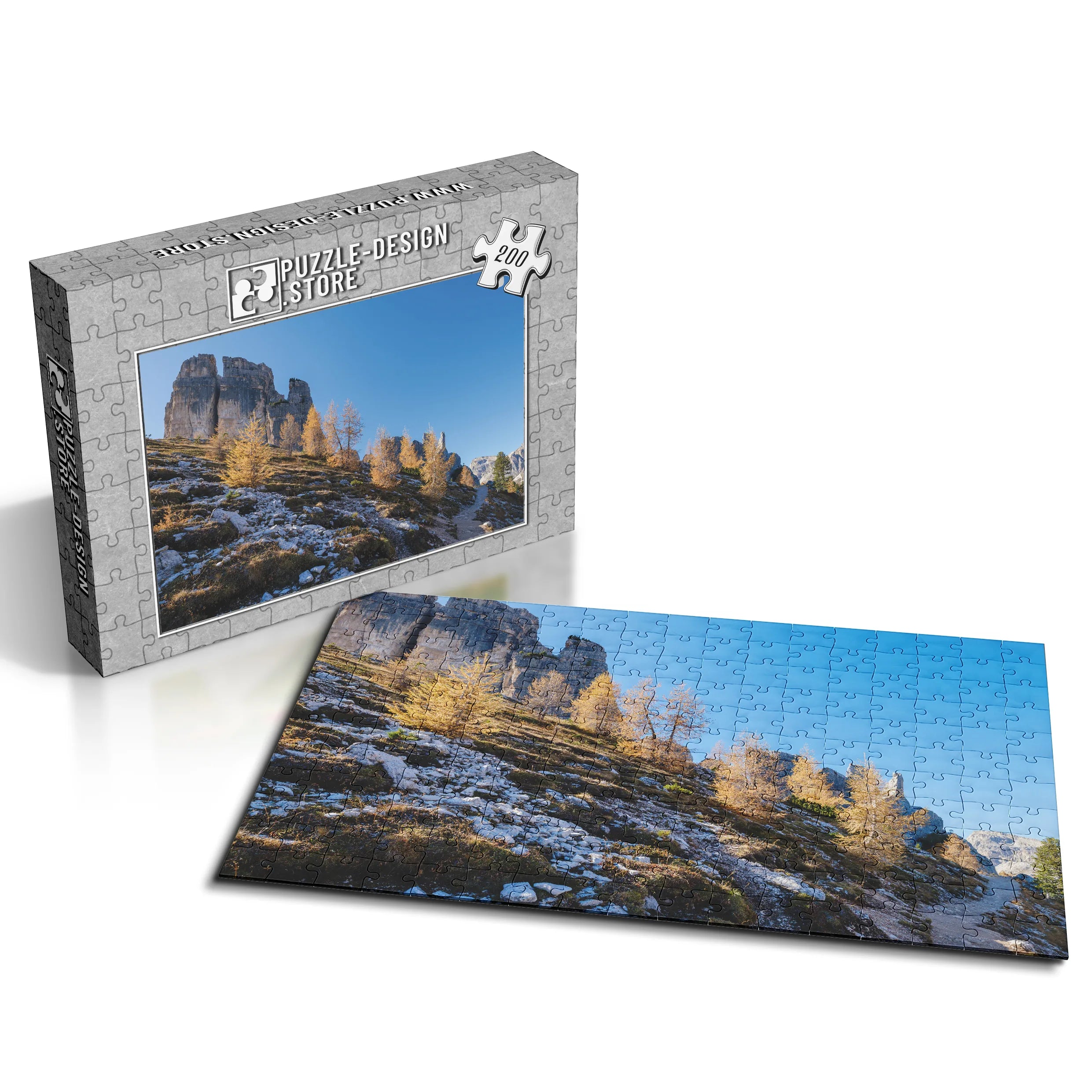 Herbstlicher Bergpfad