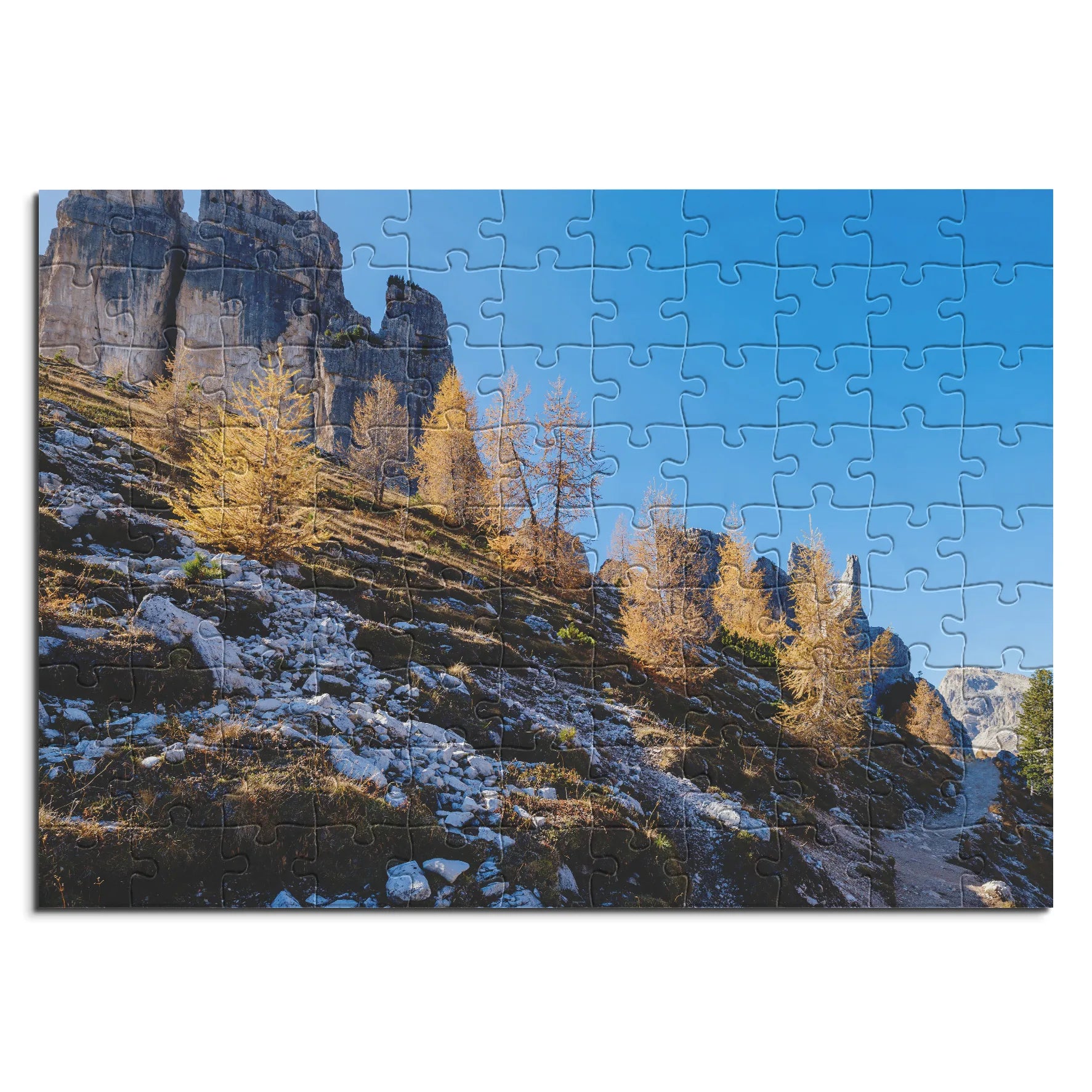 Herbstlicher Bergpfad