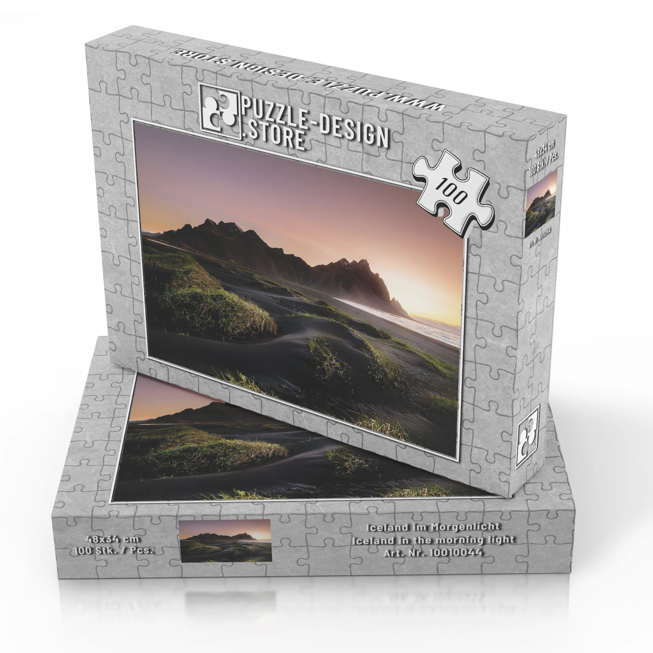 Iceland im Morgenlicht