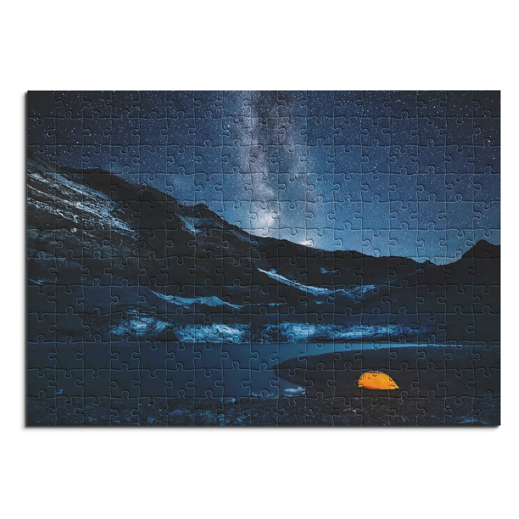 La Voie lactée au-dessus des glaciers