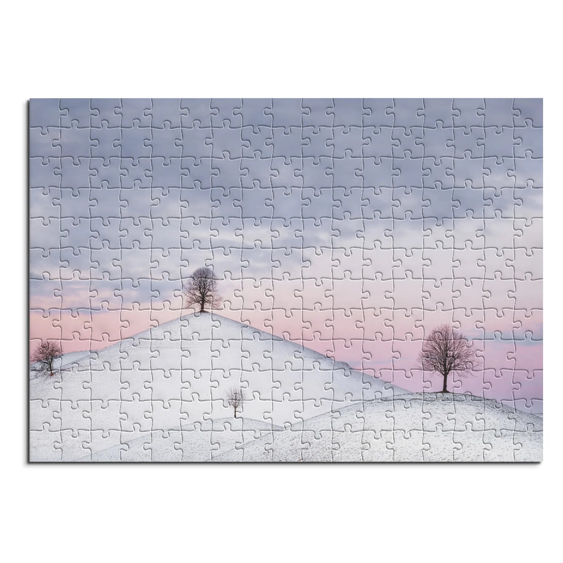 Winterliche Baumhügel