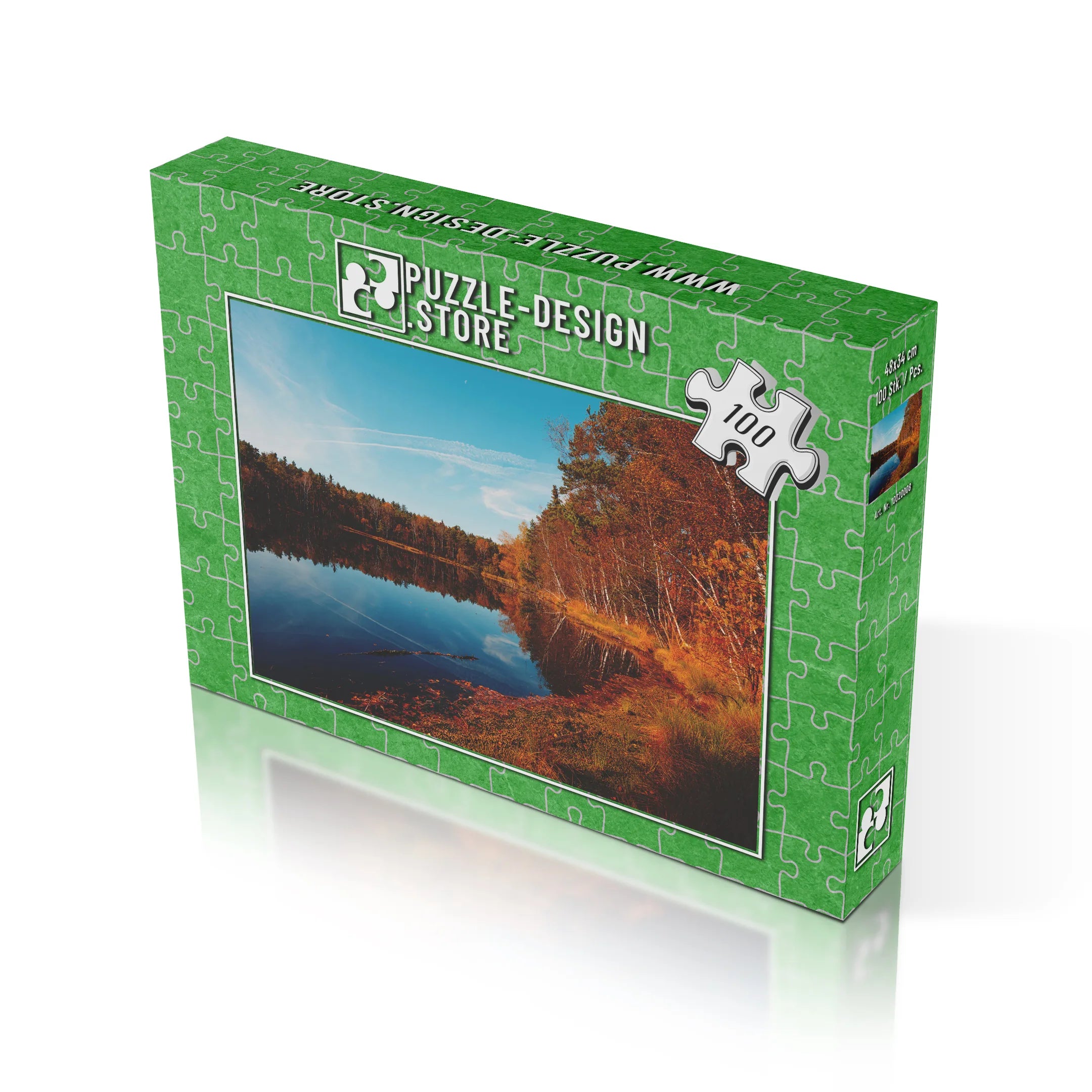 Herbstlicher Seeuferblick