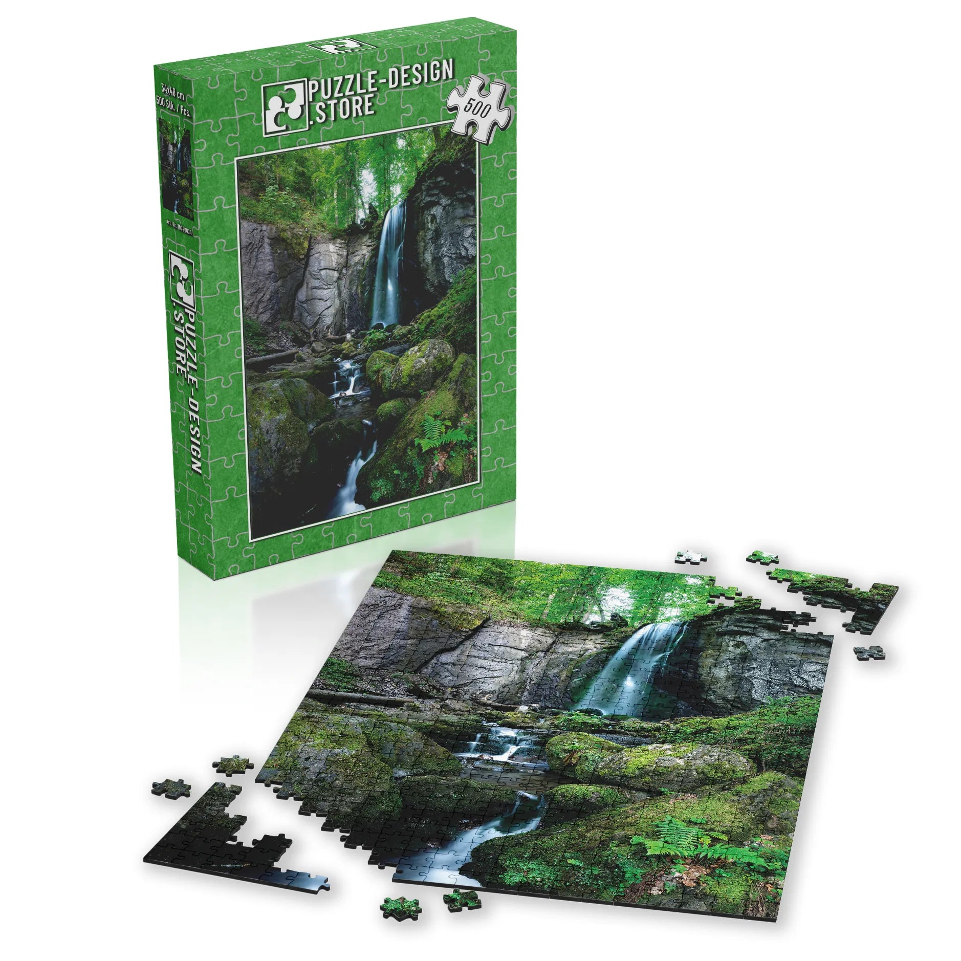 Magischer Wasserfall