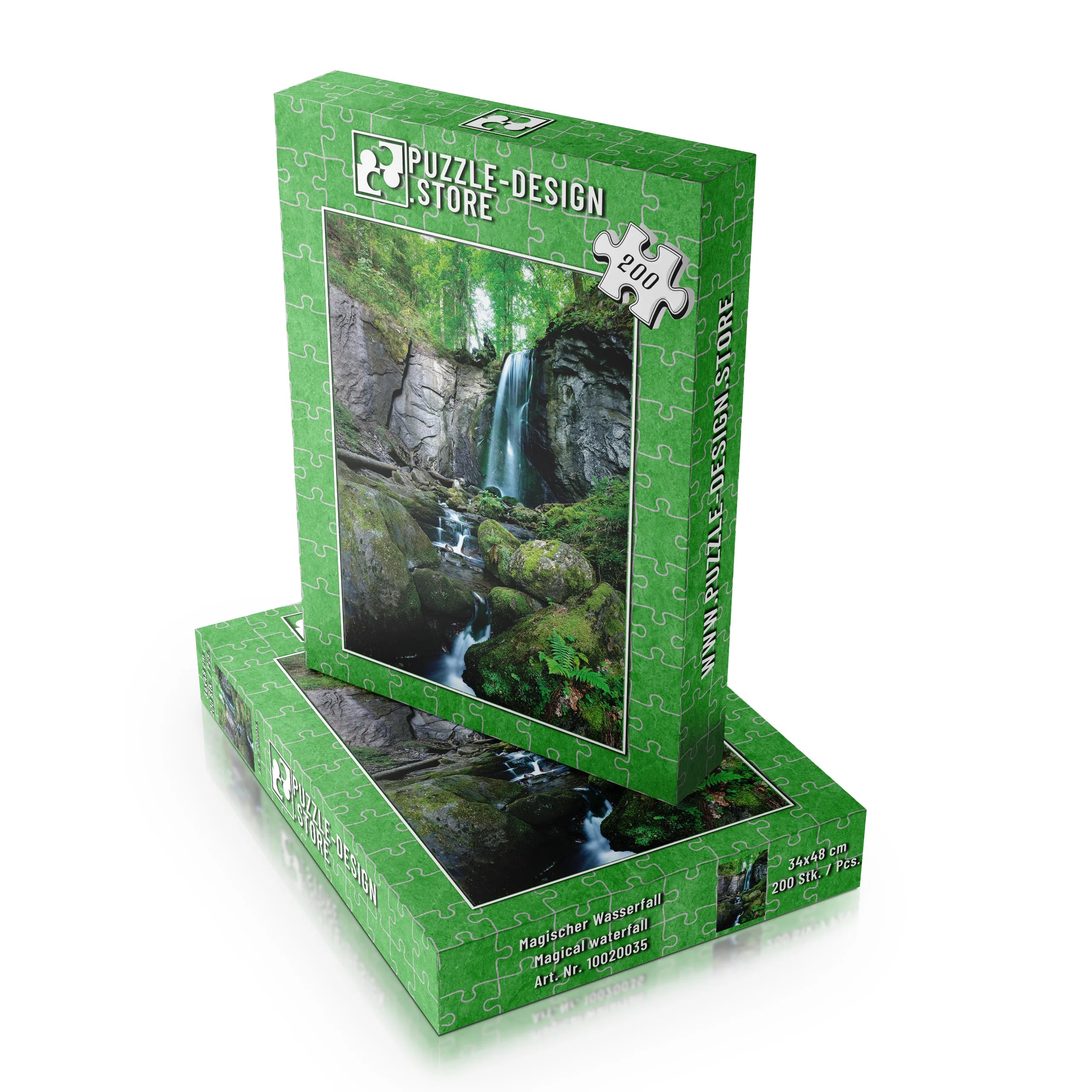 Magischer Wasserfall