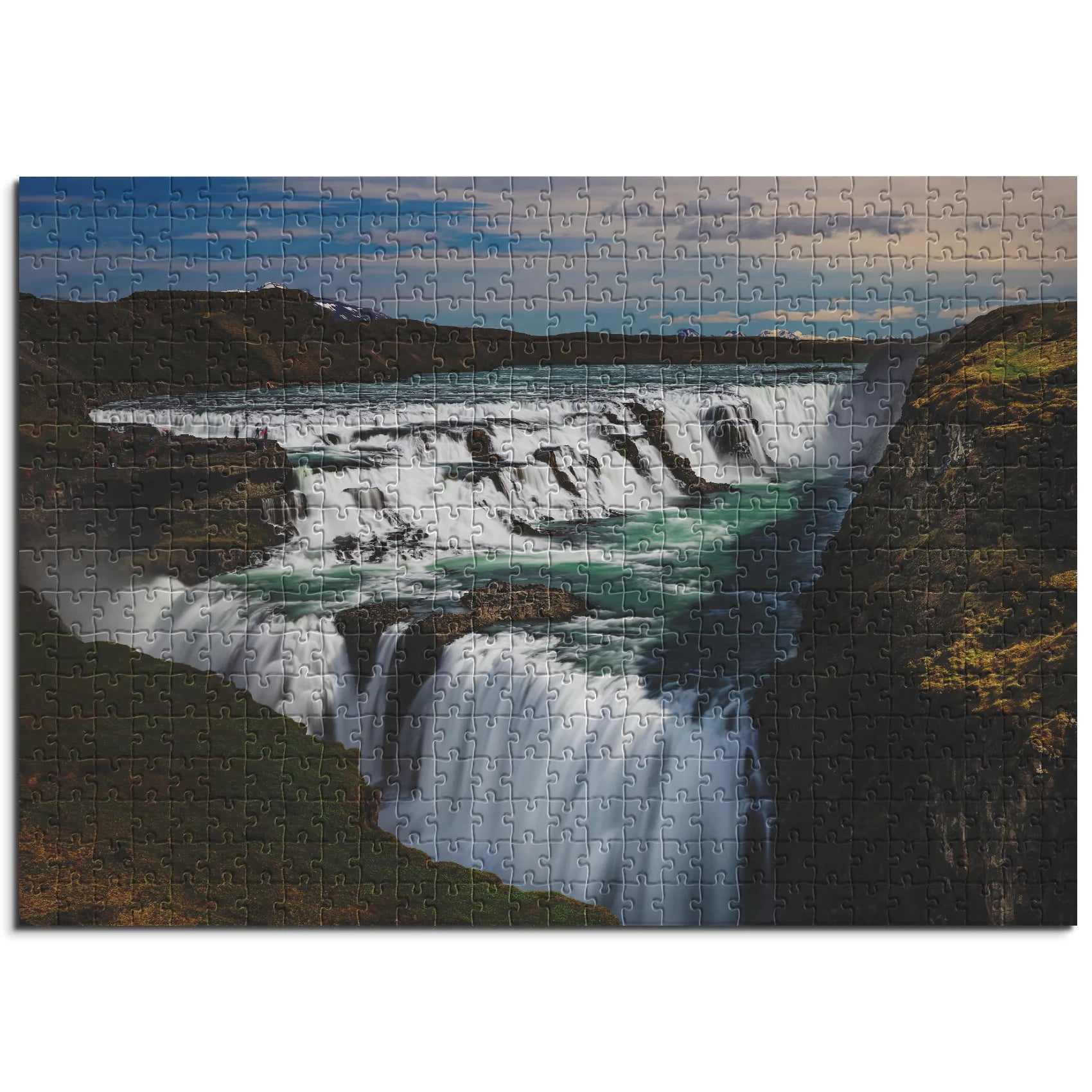 Iceland Wasserfall Gulfoss