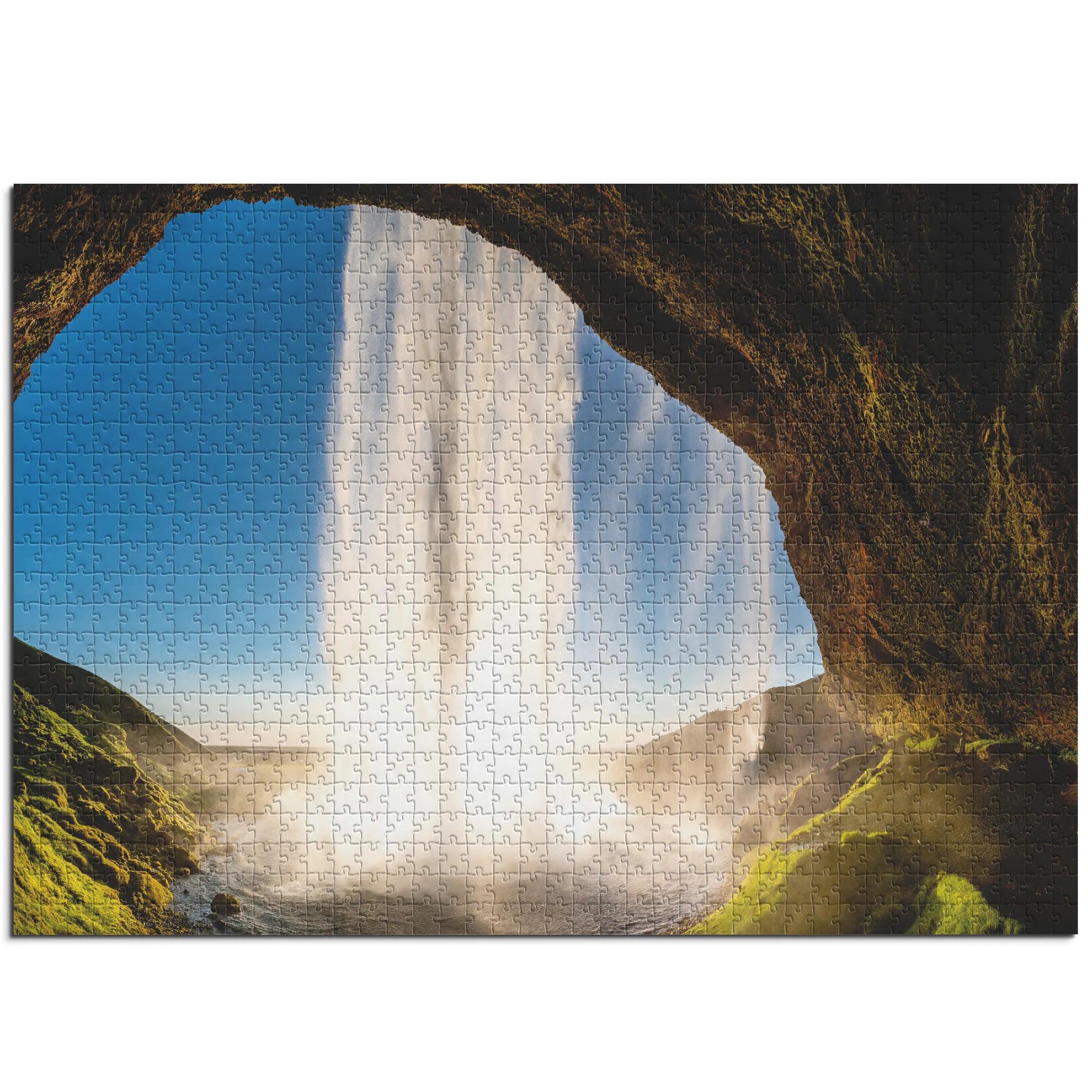 Iceland Wasserfall Seljalandsfoss