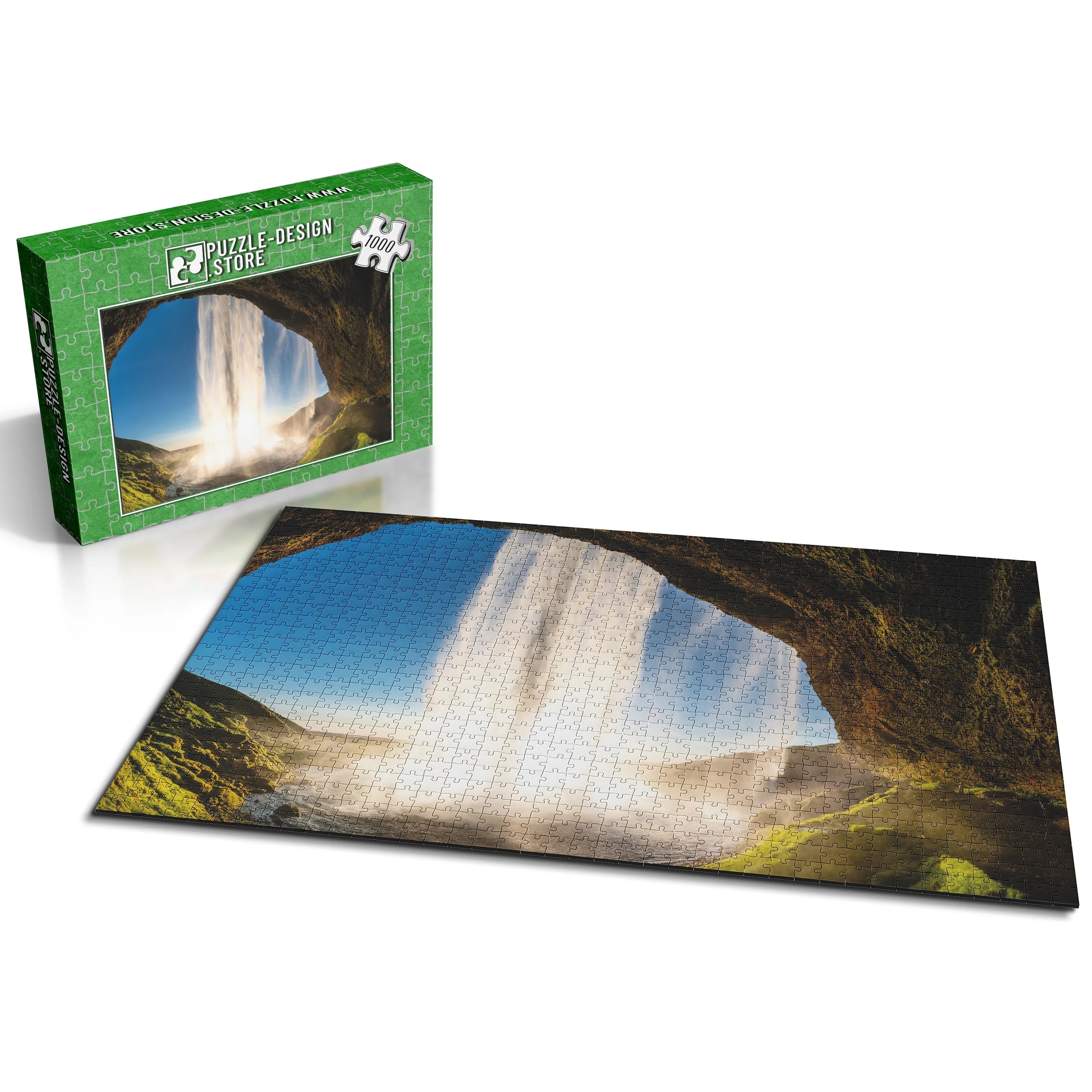 Iceland Wasserfall Seljalandsfoss