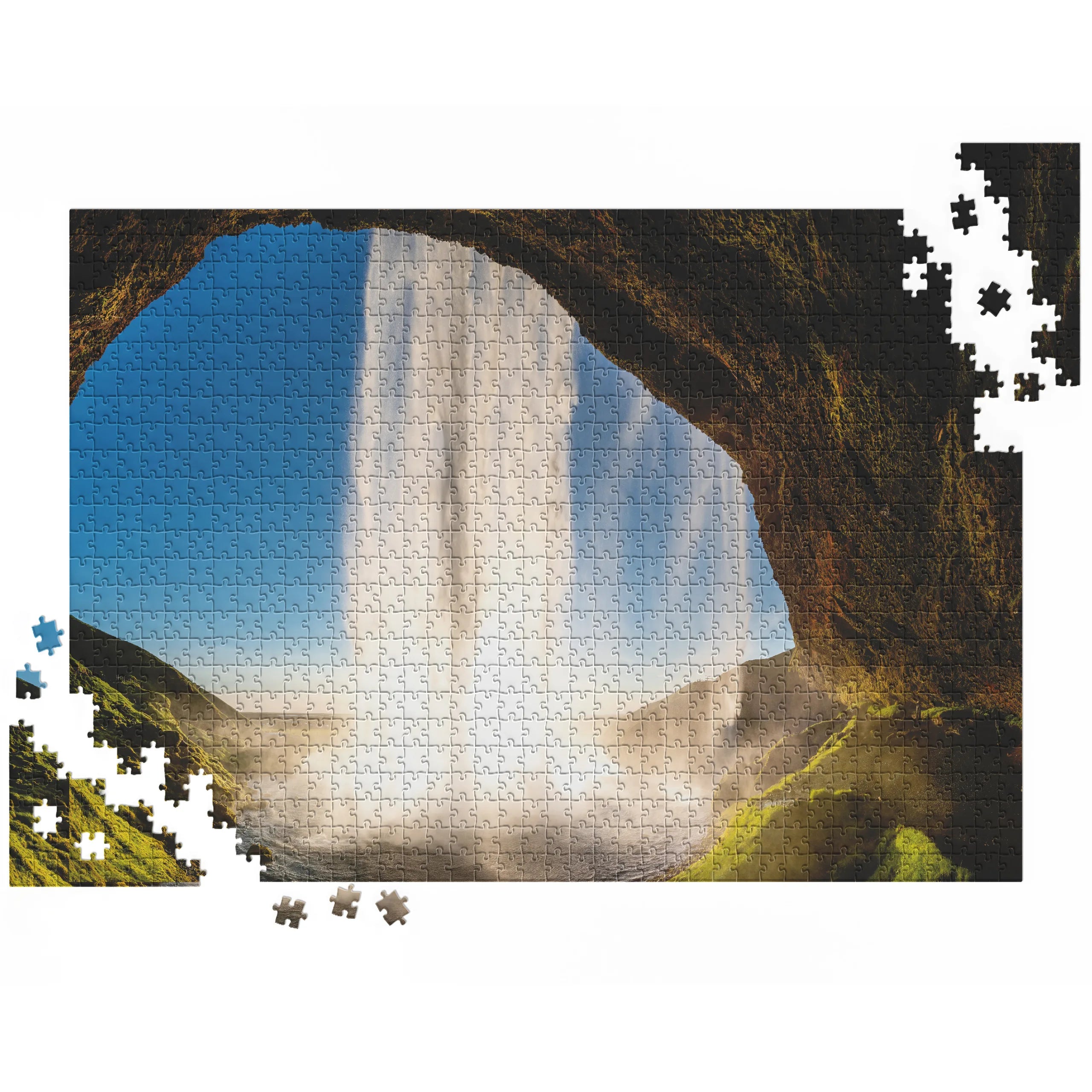 Cascade de Seljalandsfoss en Islande