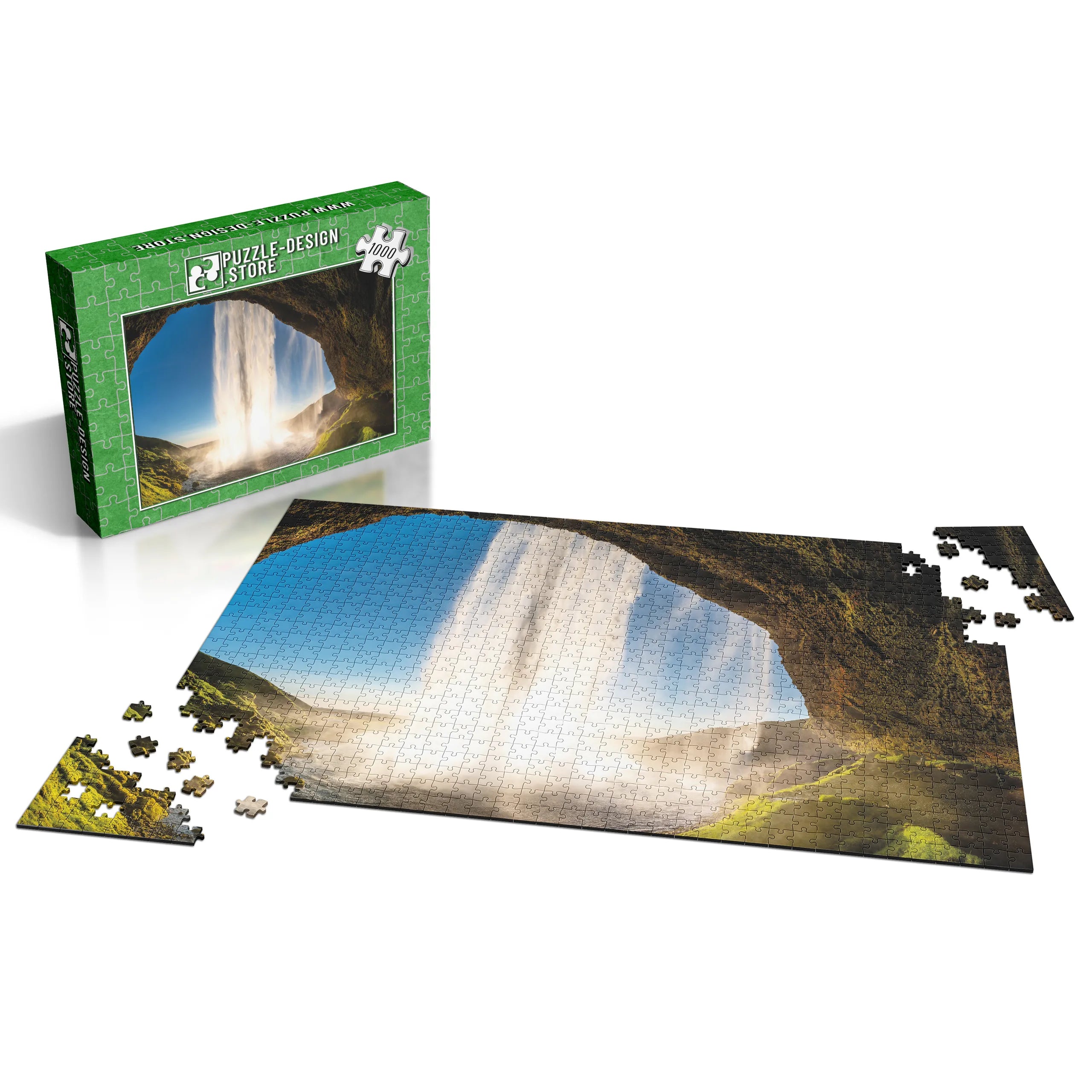 Cascade de Seljalandsfoss en Islande